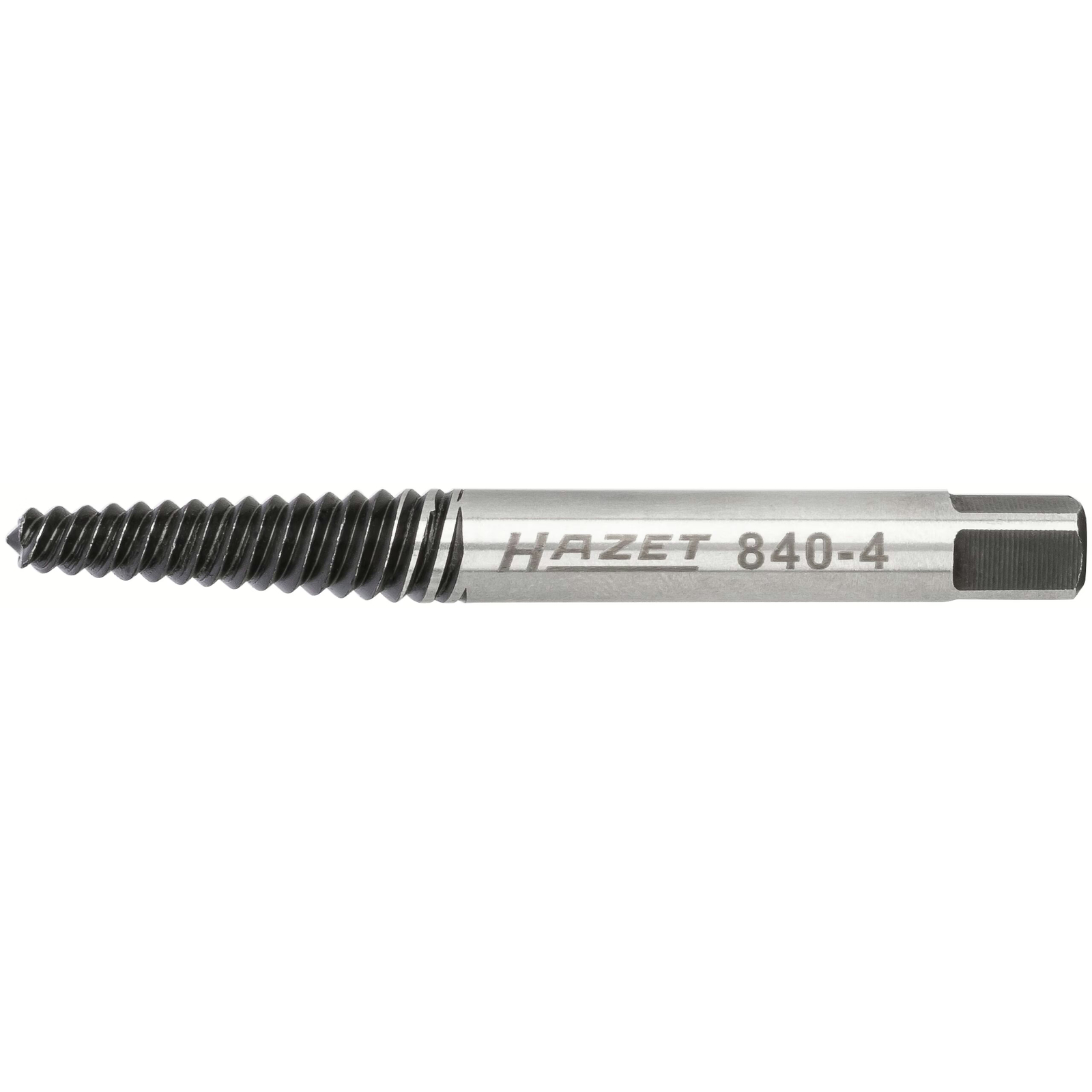 Extracteur de vis poli 6–7 mm filetage droit 73,5 mm HAZET - 840-4