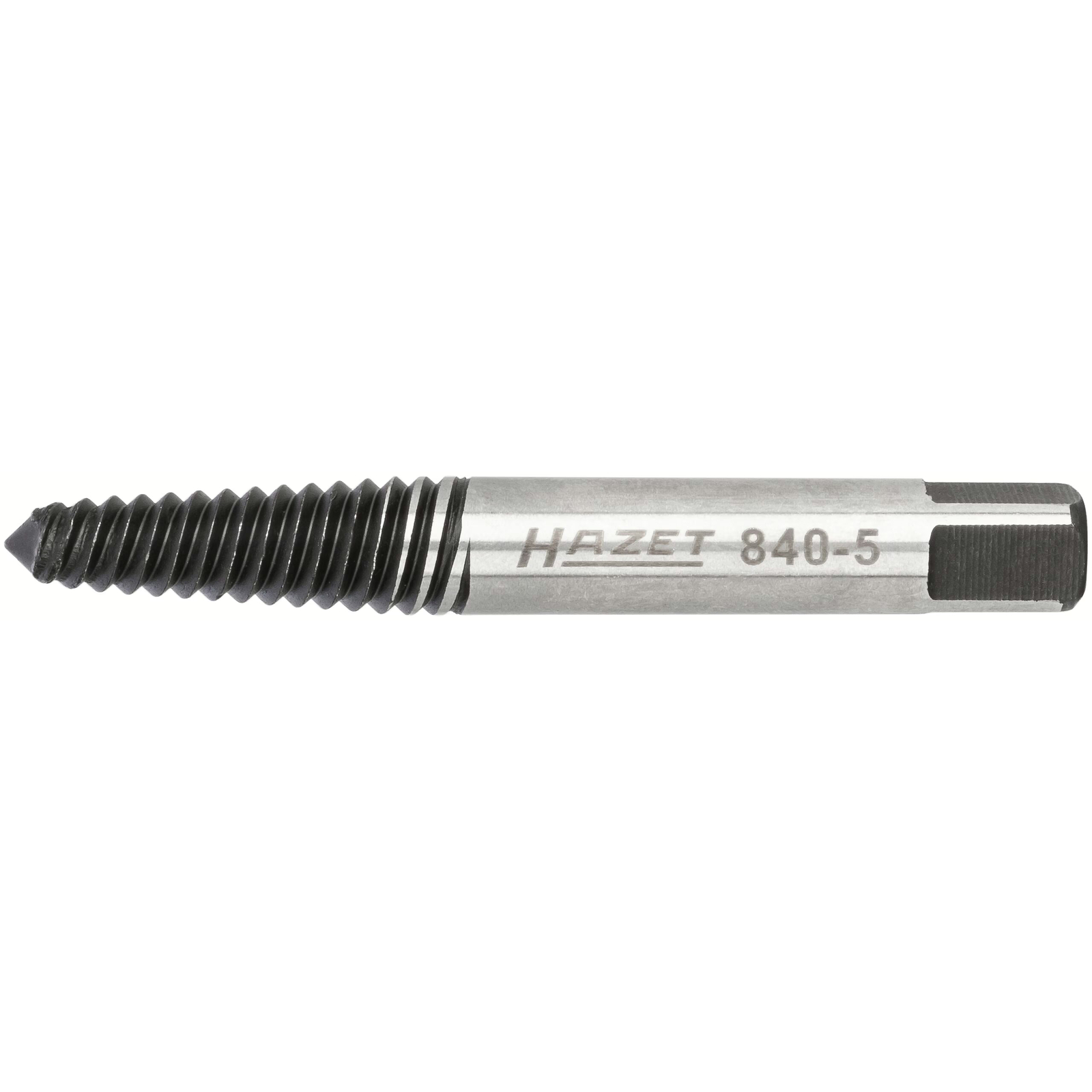 Extracteur de vis poli 8–9 mm extraction vis cassées filetage droit HAZET - 840-5