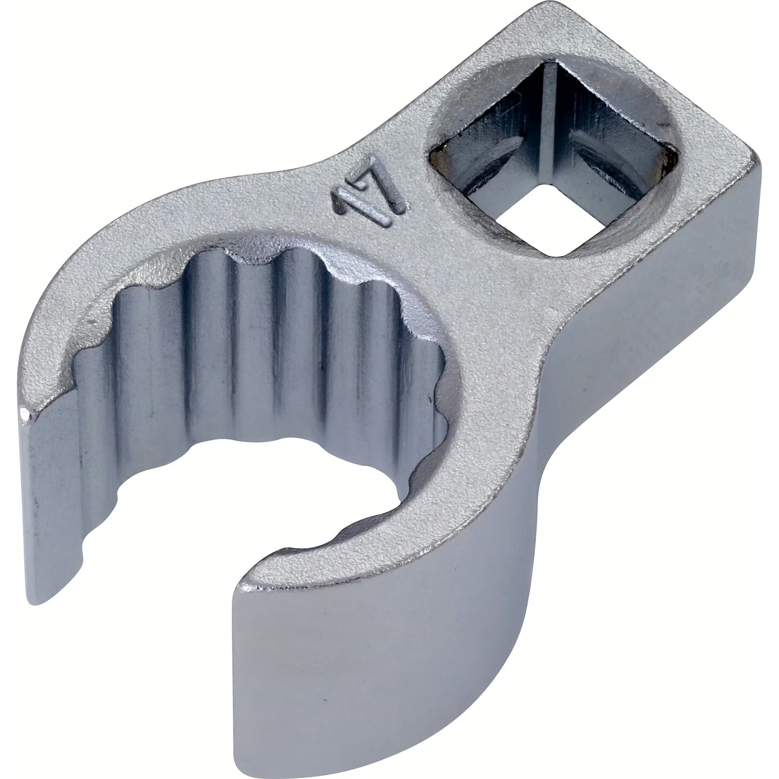 Clé polygonale ouverte 17 mm carré creux 3/8