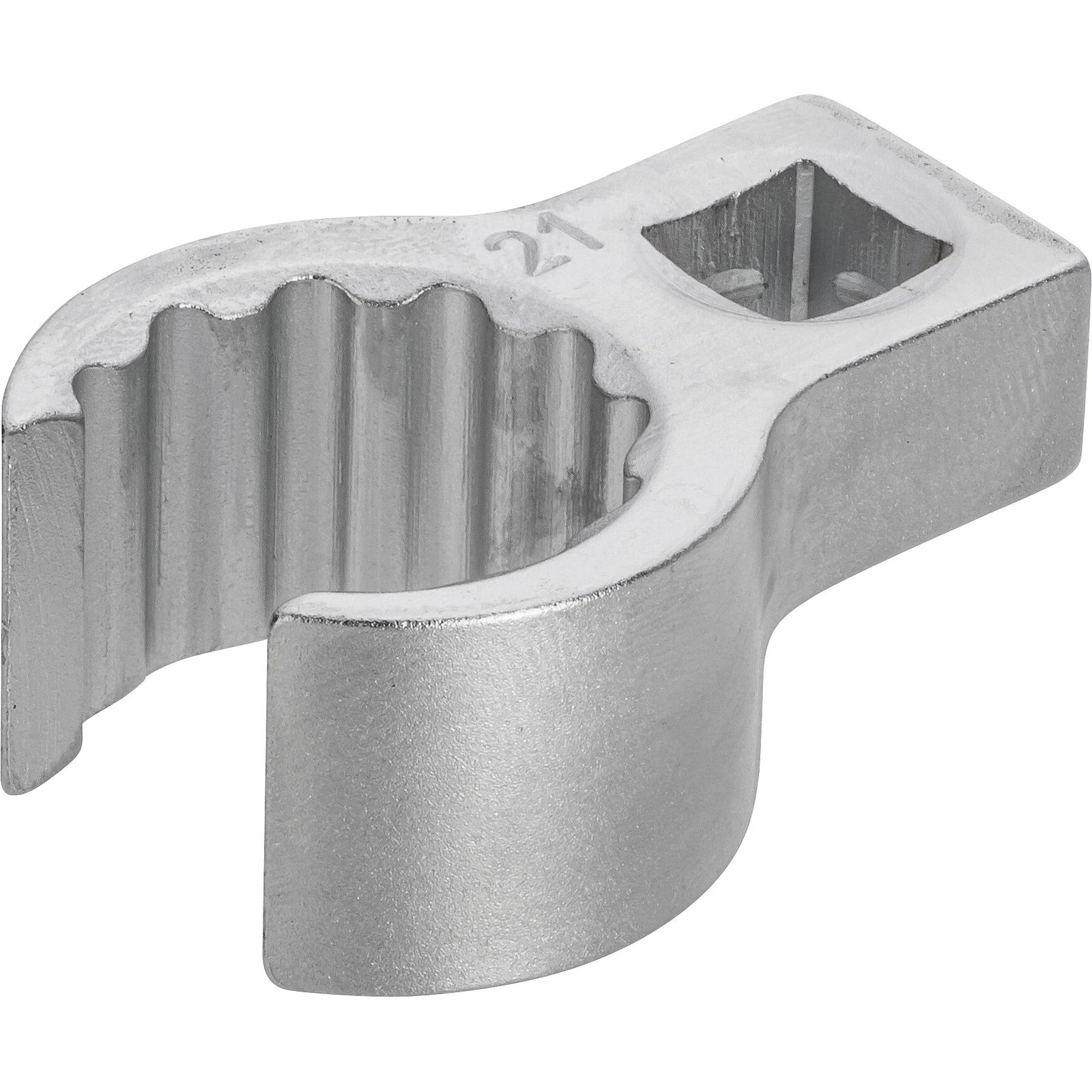 Clé polygonale ouverte 21 mm carré creux 3/8