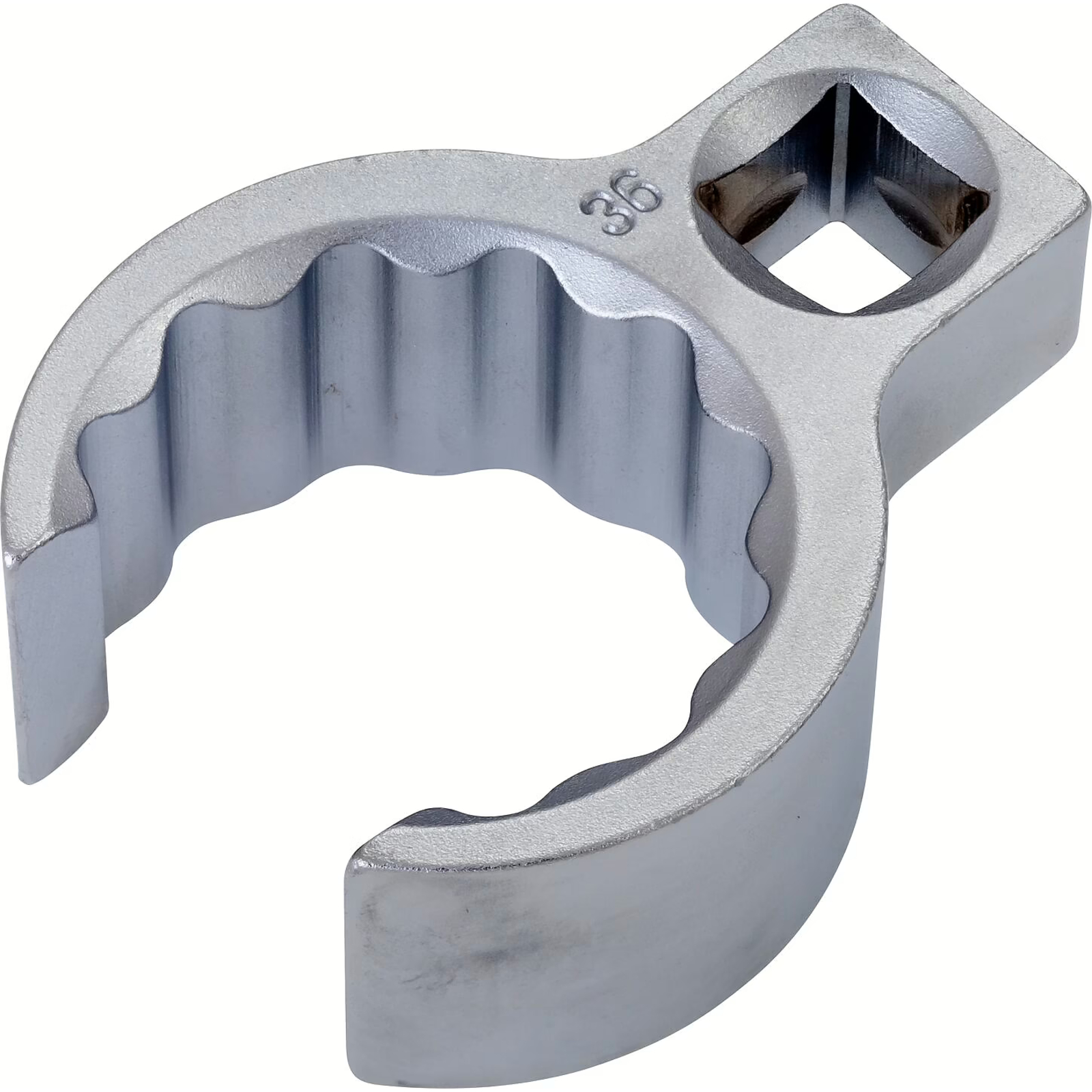 Clé polygonale ouverte 36 mm carré creux 1/2 pouce 12 pans HAZET - 848Z-36