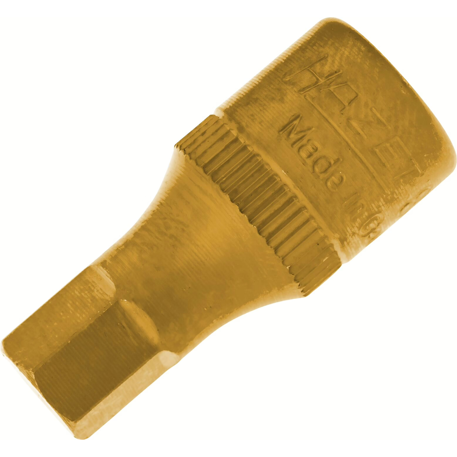 Douille mâle 7 mm carré creux 1/4 pouce profil six pans intérieurs TiN HAZET - 8501-7