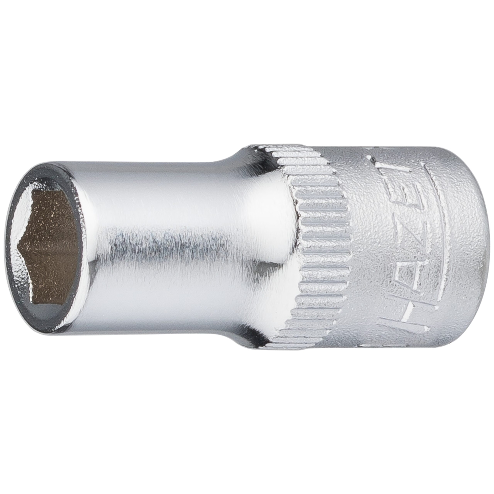 Douille carré creux 1/4 pouce 6 mm profil 6 pans moleté utilisation manuelle HAZET - 850-6