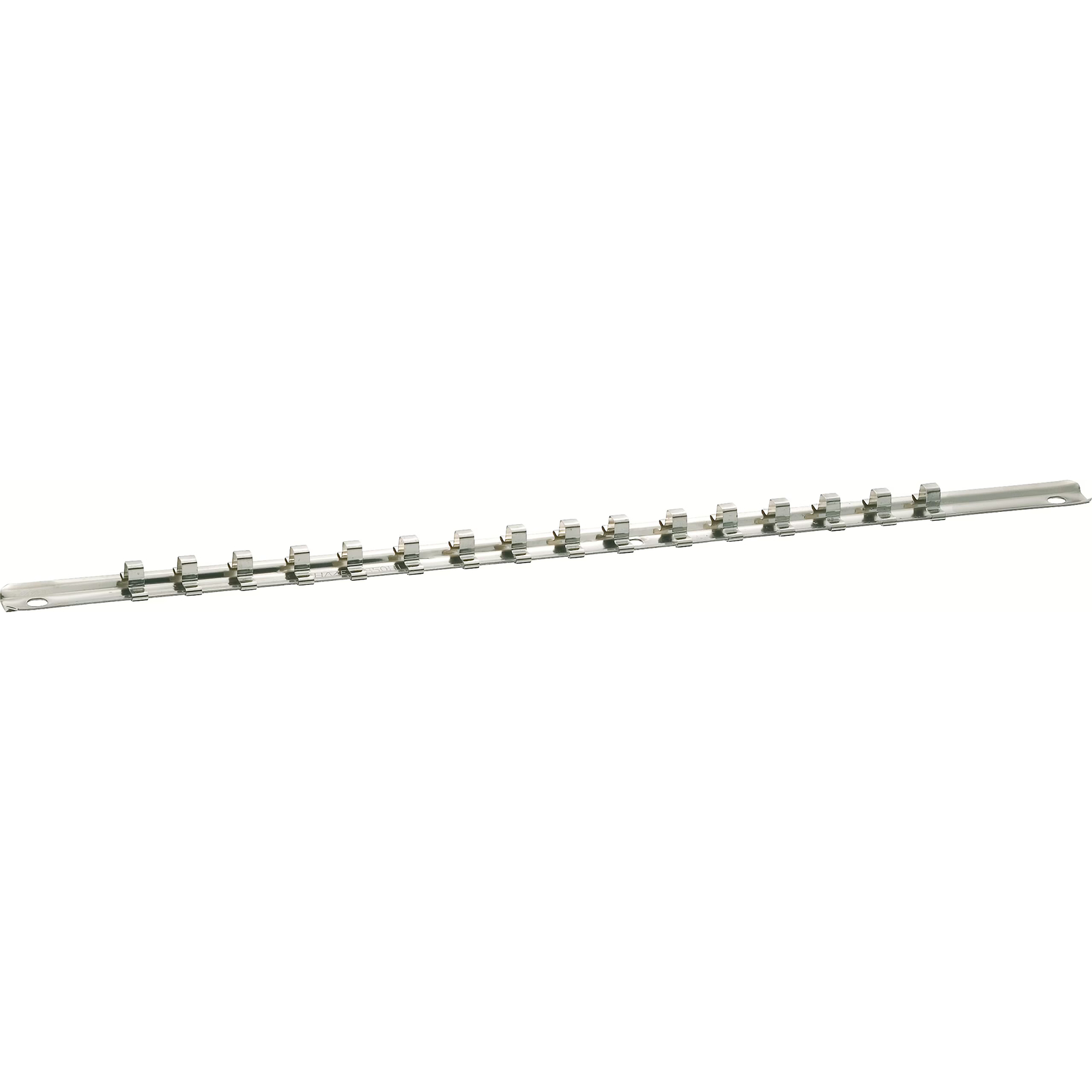 Râtelier carré creux 1/4 pouce 430 mm avec 16 étriers de retenue HAZET - 850HL