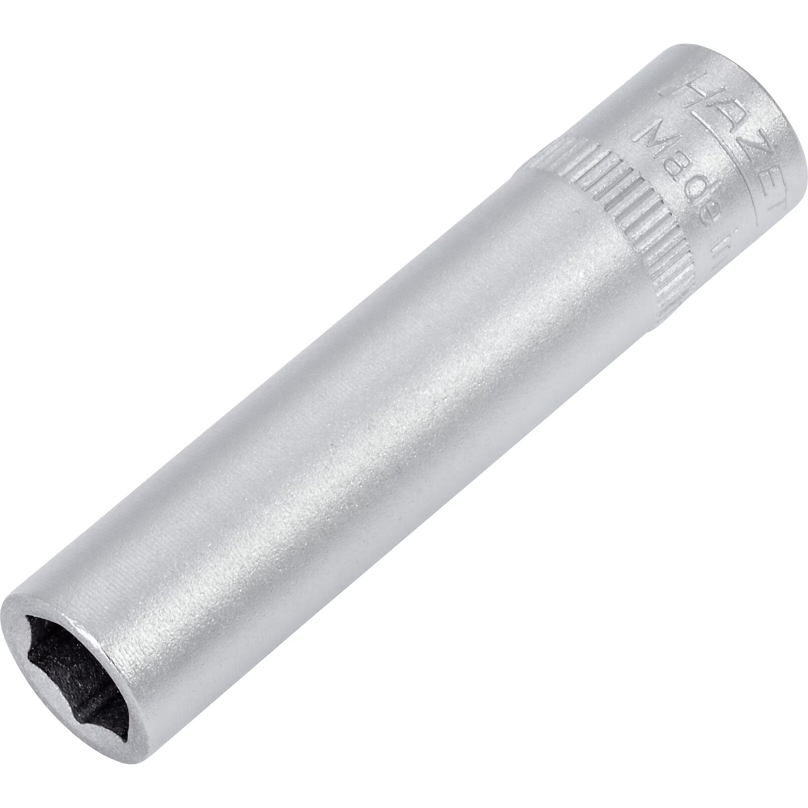 Douille carré creux 1/4 pouce 7 mm profil traction 6 pans avec moletage 50 mm HAZET - 850LG-7