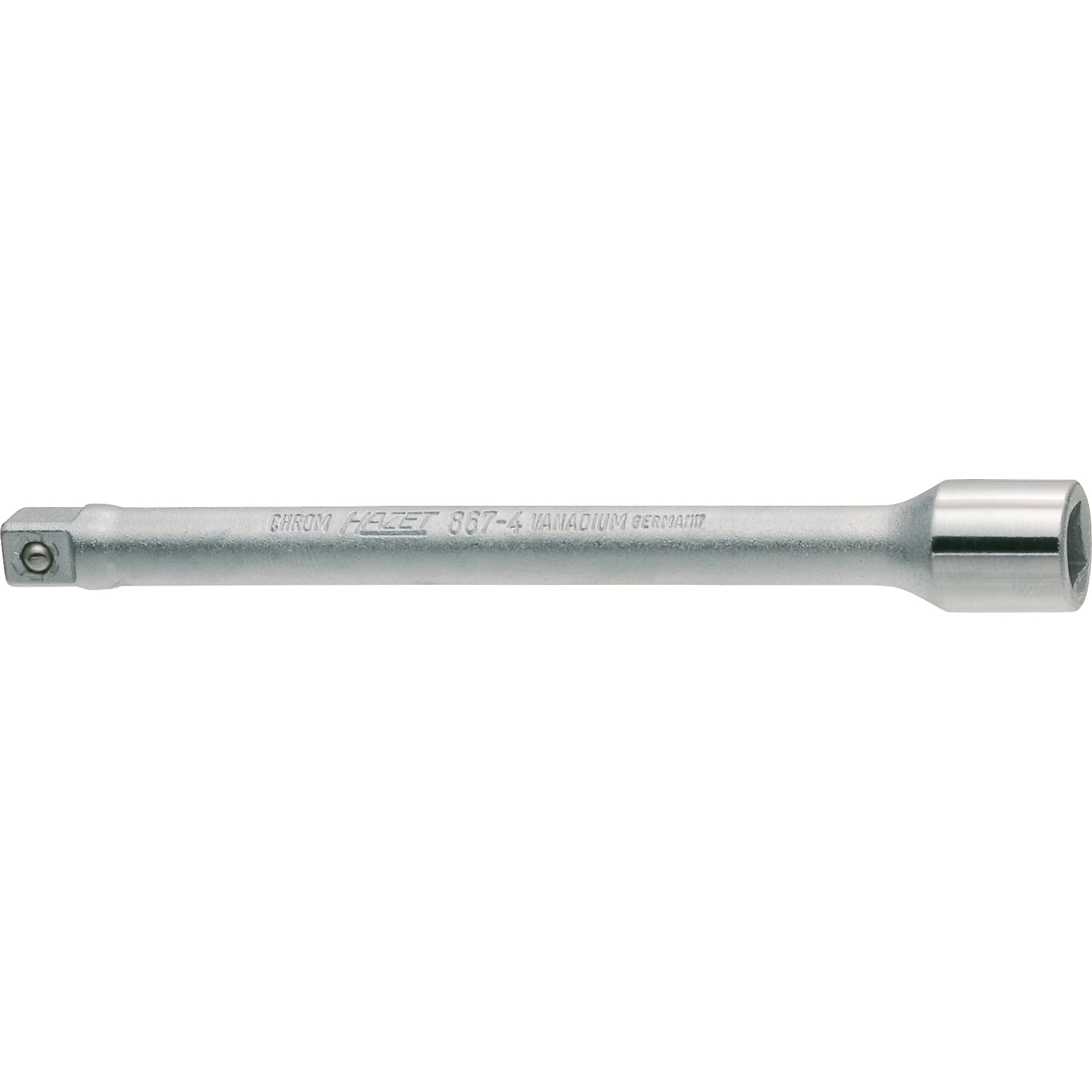 Rallonge 1/4 pouce 101,5 mm carré creux massif avec bille de retenue HAZET - 867-4