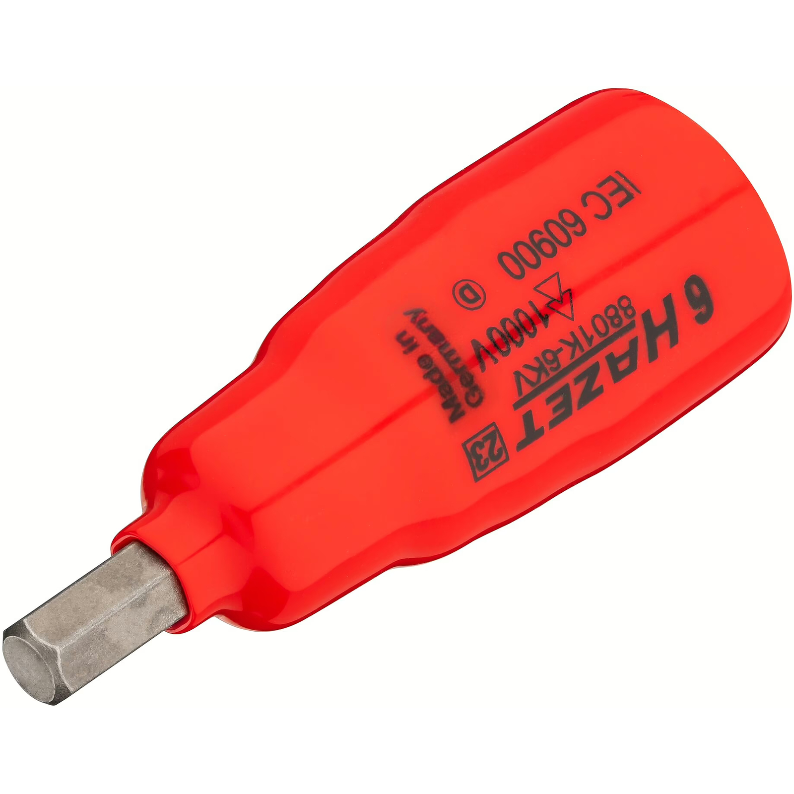 Douille mâle isolée 6 mm carré creux 3/8
