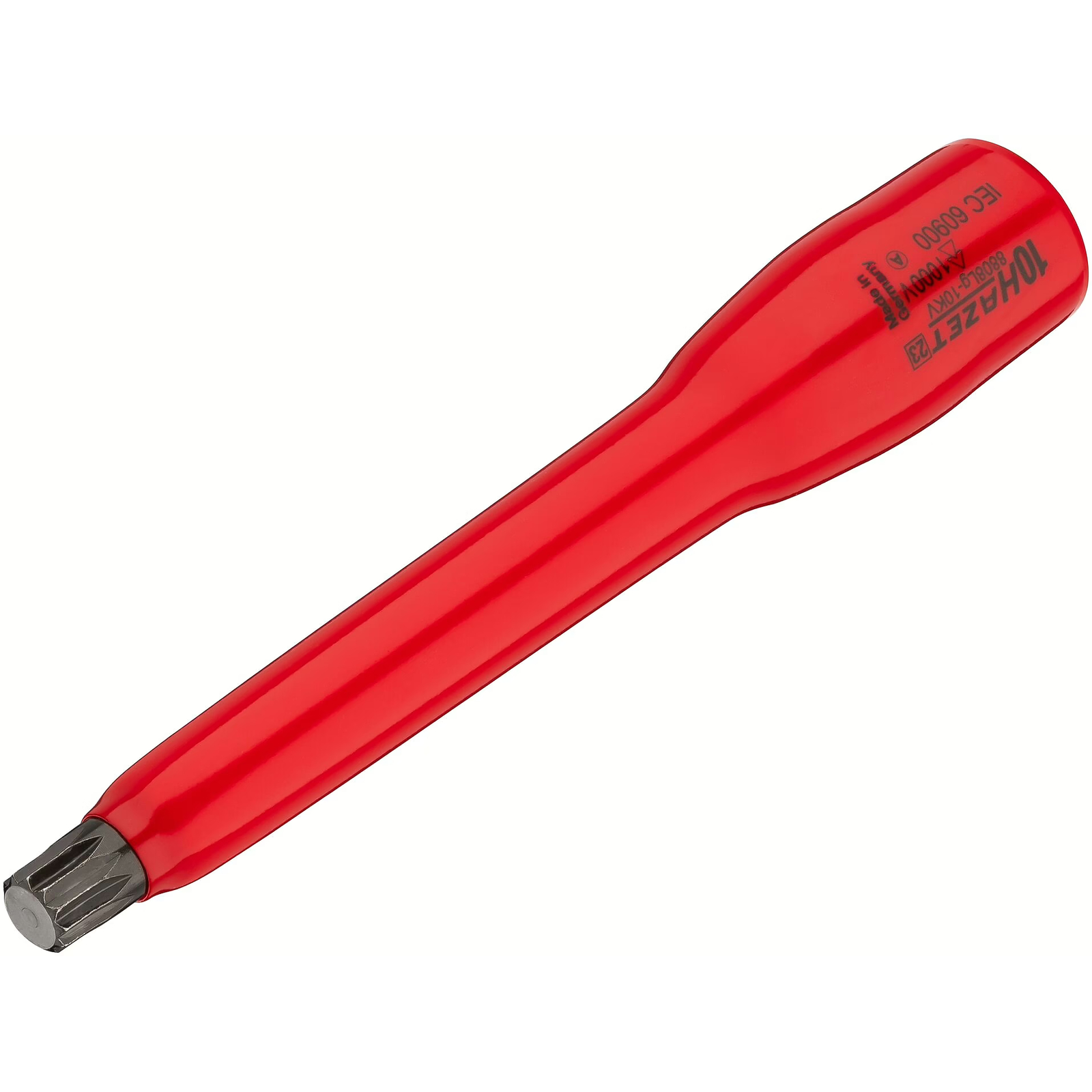 Douille mâle isolation 1000 V M10 carré creux 3/8