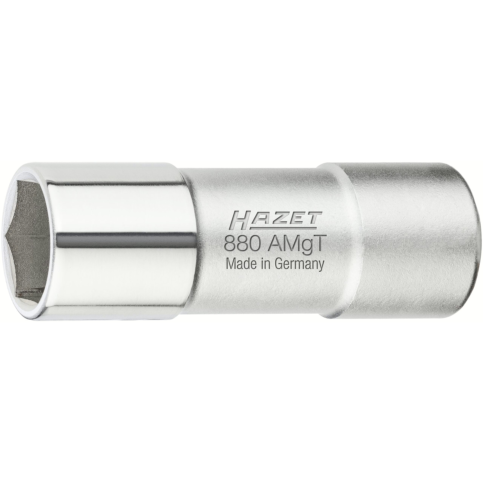 Douille à bougies 16 mm 5/8″ carré creux 3/8 pouce 6 pans aimantée longue HAZET - 880AMGT