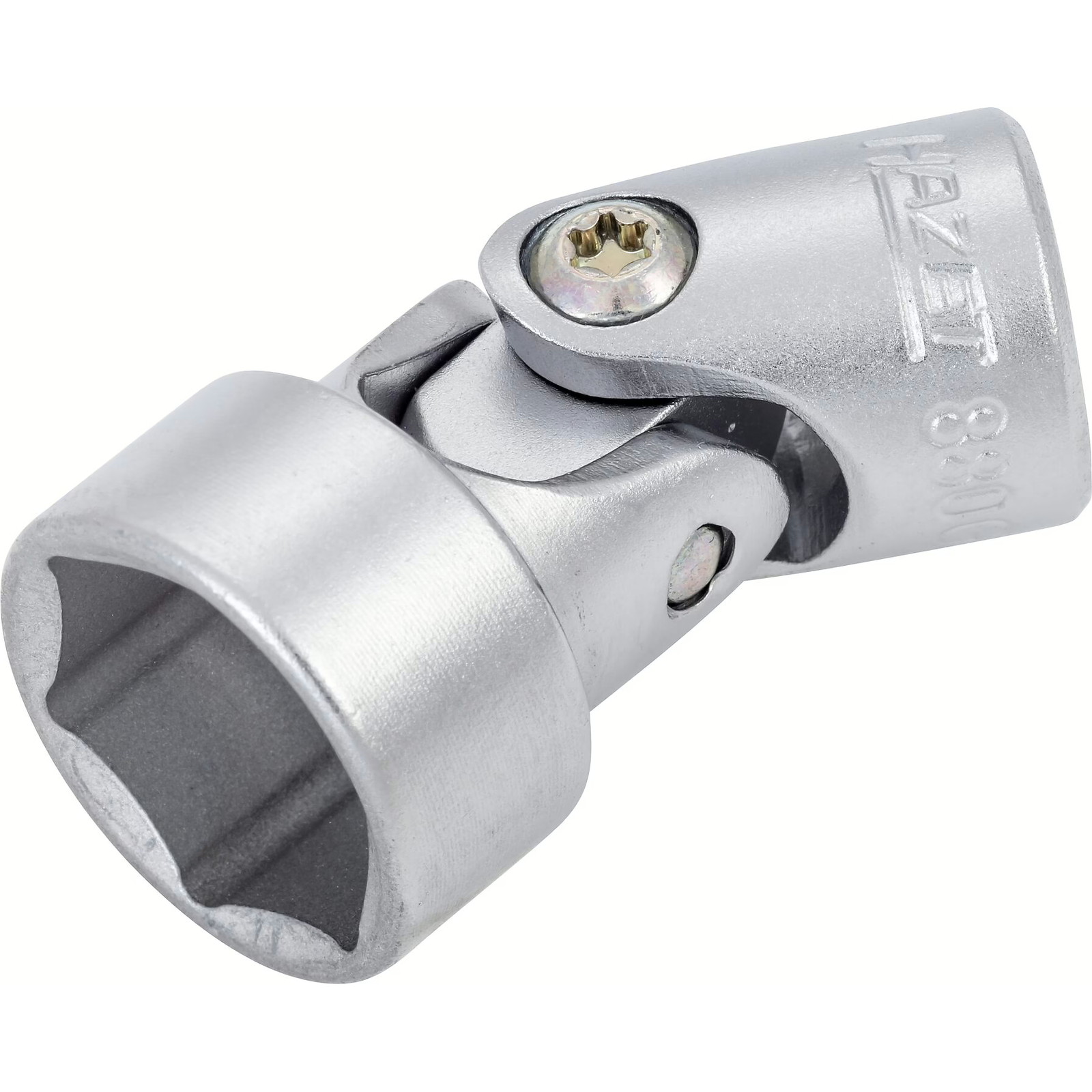 Douille articulée 18 mm carré creux 3/8" profil 6 pans avec cardan HAZET - 880G-18
