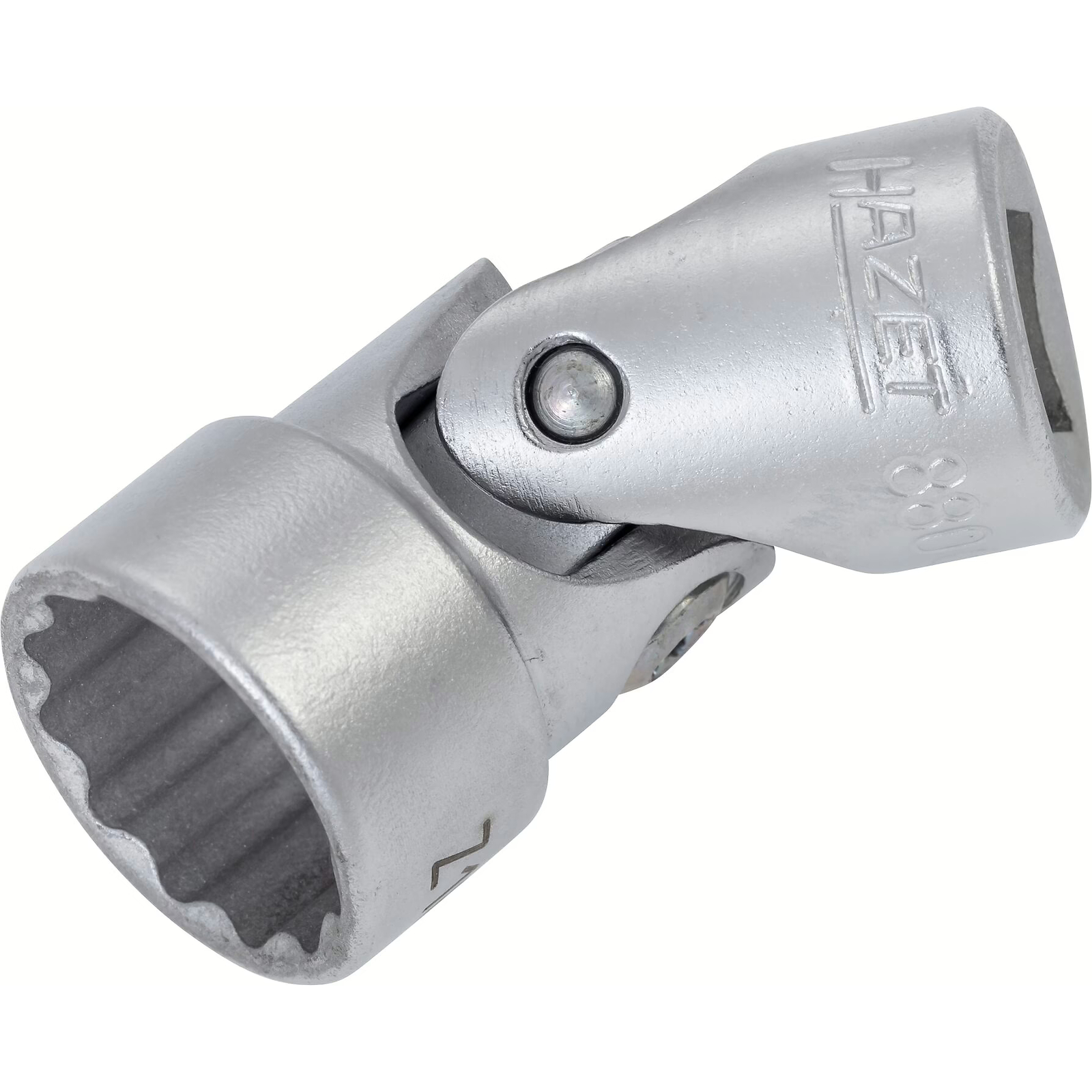Douille articulée cardan 16 mm 12 pans carré creux 3/8" 10 mm avec bille de retenue HAZET - 880G-Z16