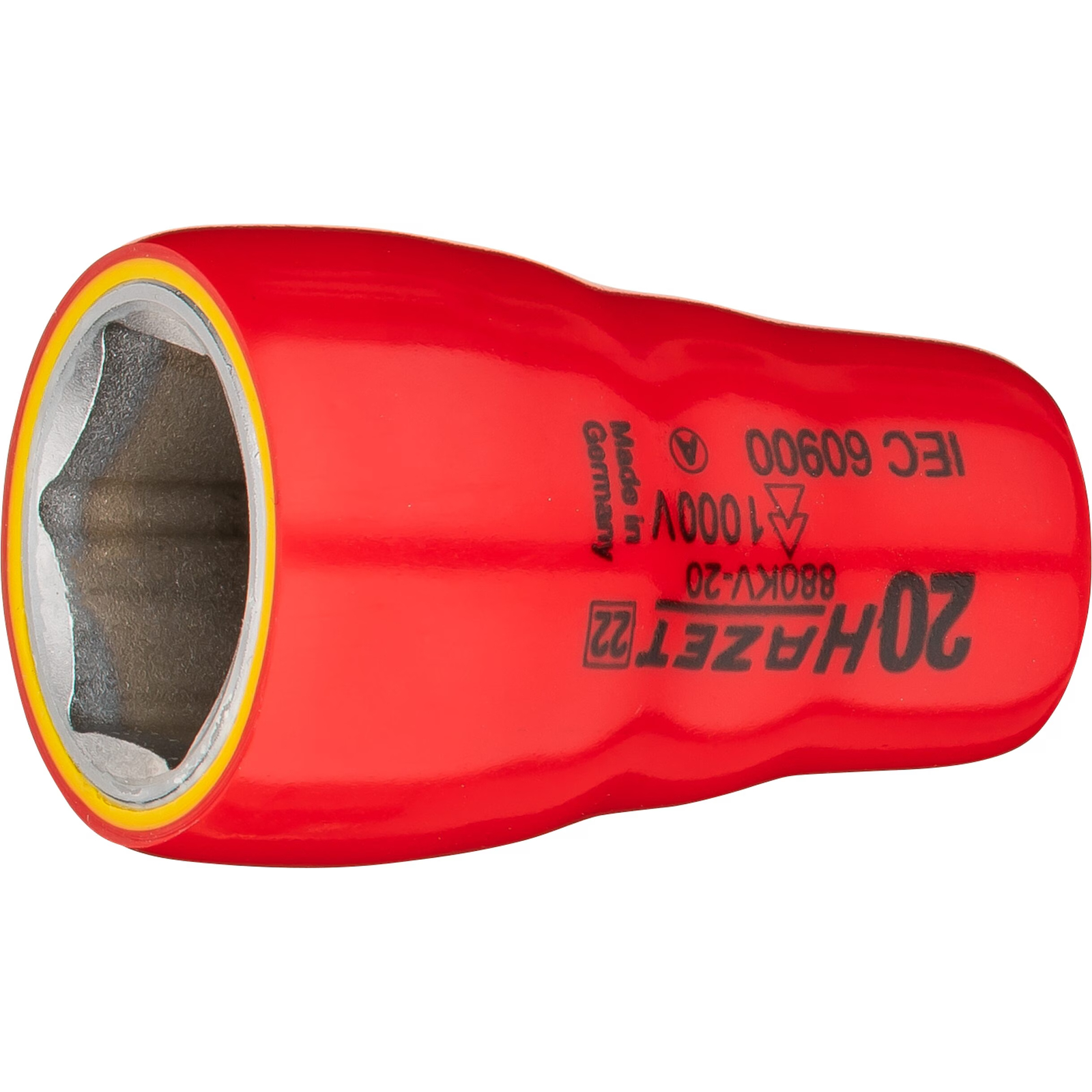 Douille isolée 20 mm carré creux 3/8
