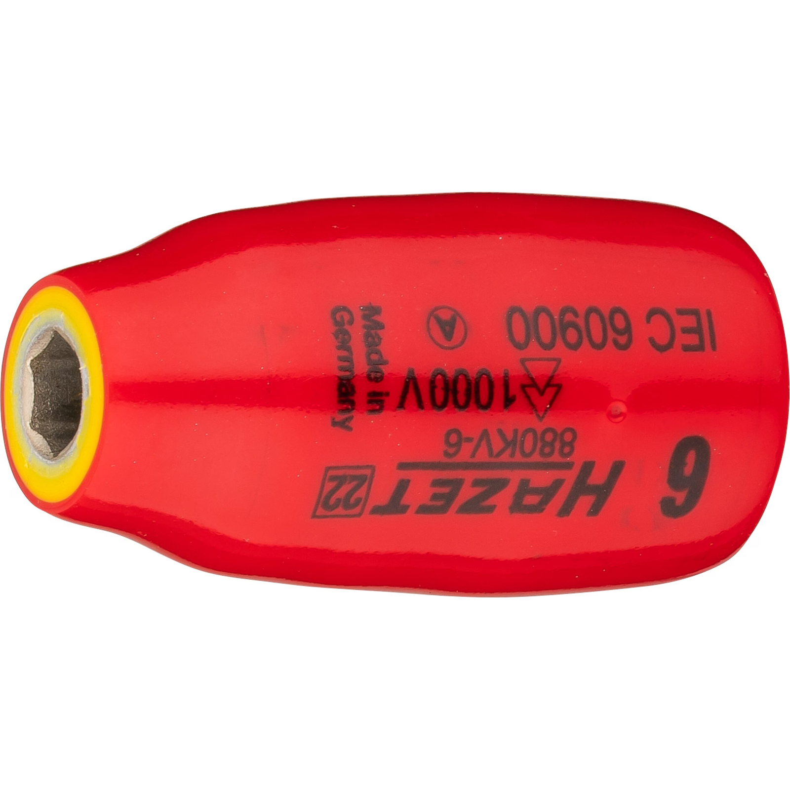 Douille isolée 6 mm carré creux 3/8
