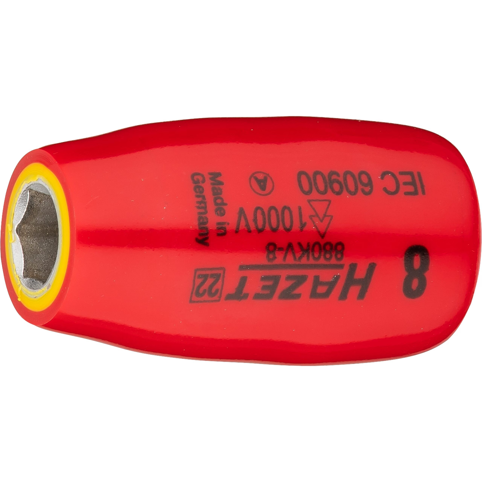 Douille isolée 8 mm carré creux 3/8