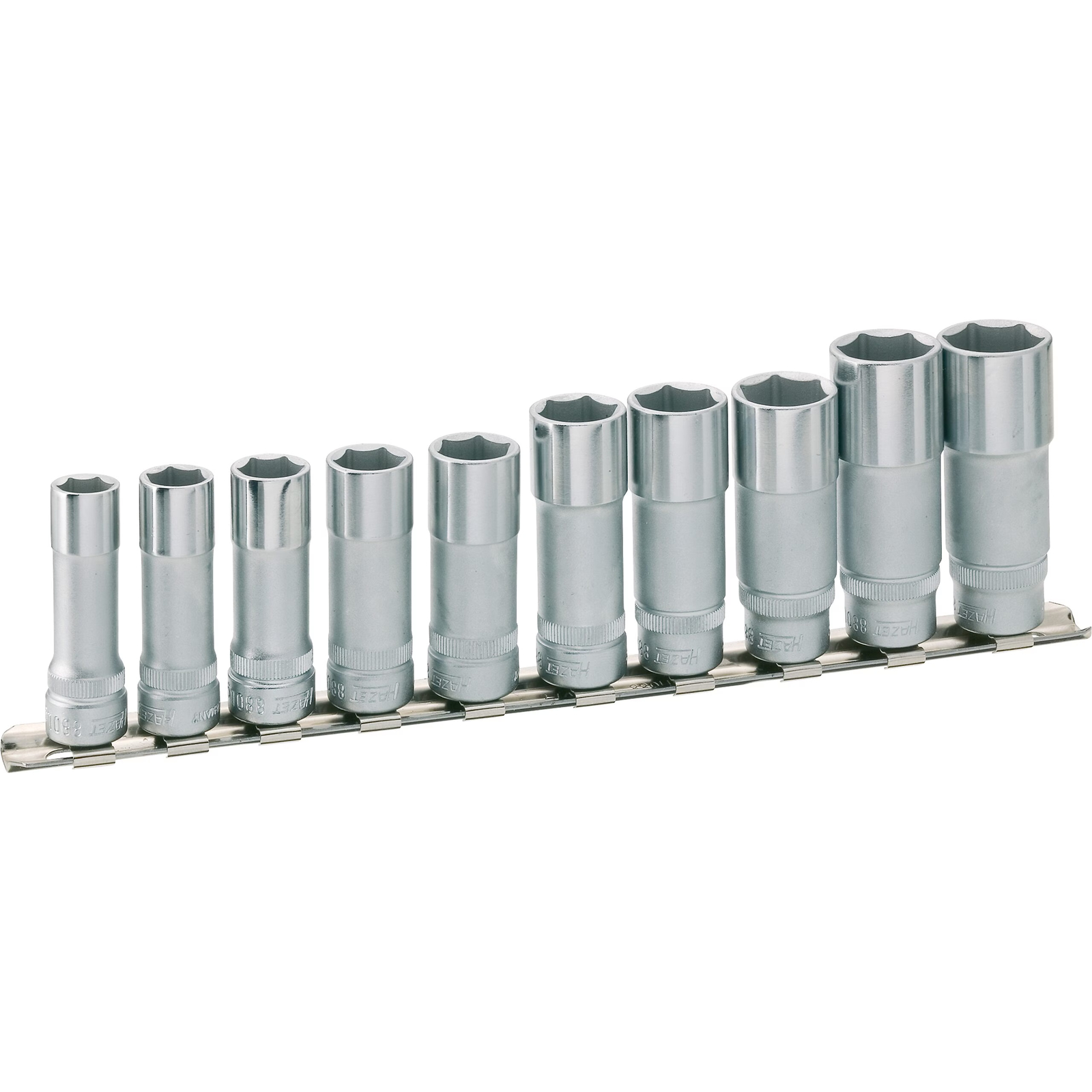 Jeu de clés à douilles 6 pans 3/8