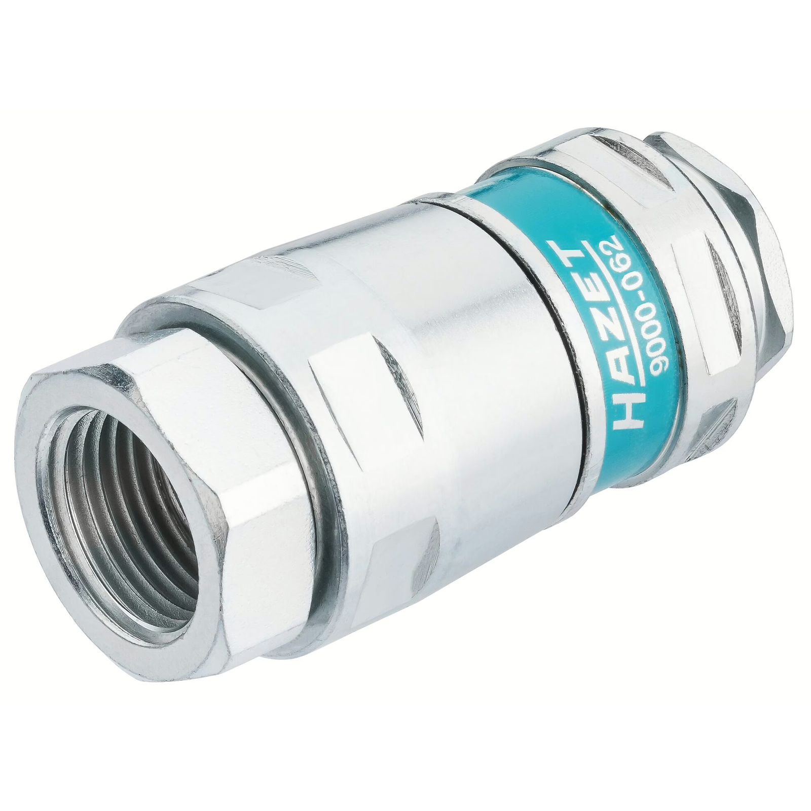 Accouplement de sécurité air comprimé 10 mm filetage 1/2″ acier galvanisé HAZET - 9000-062