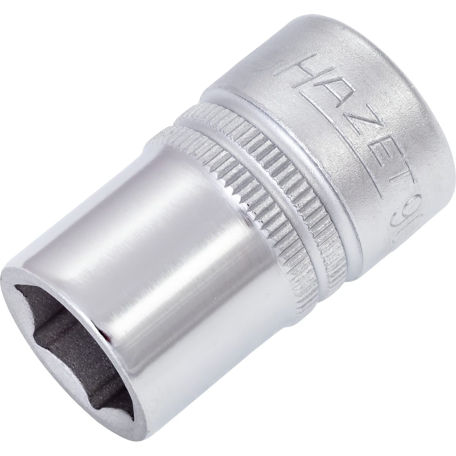 Douille carré creux 1/2 pouce 14 mm profil traction 6 pans avec moletage HAZET - 900-14