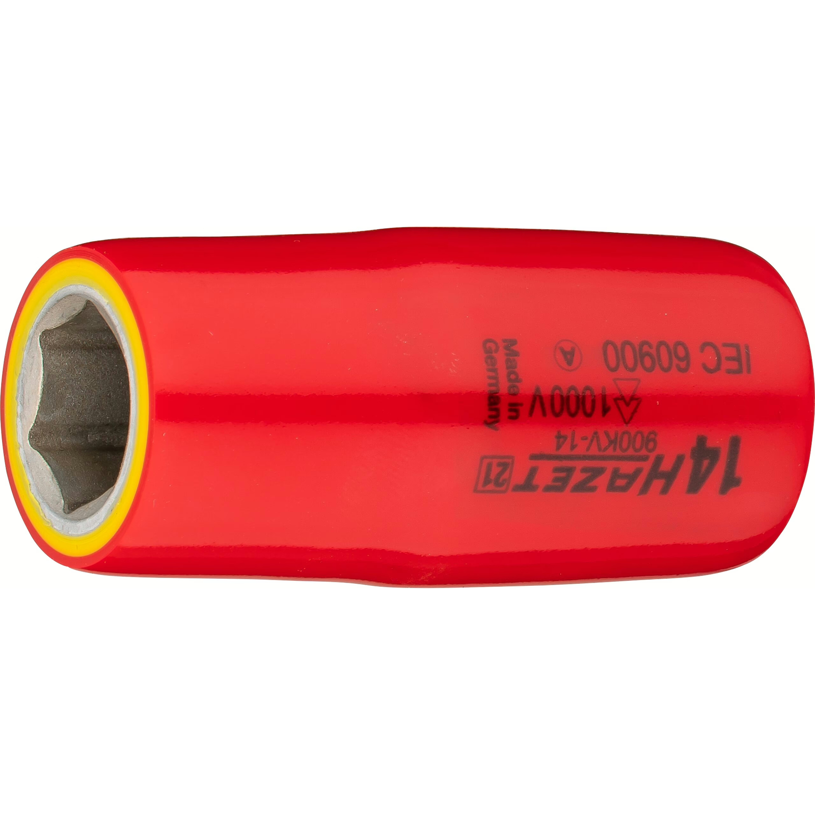 Douille isolée 14 mm carré creux 1/2 pouce profil traction jusqu’à 1000 V HAZET - 900KV-14