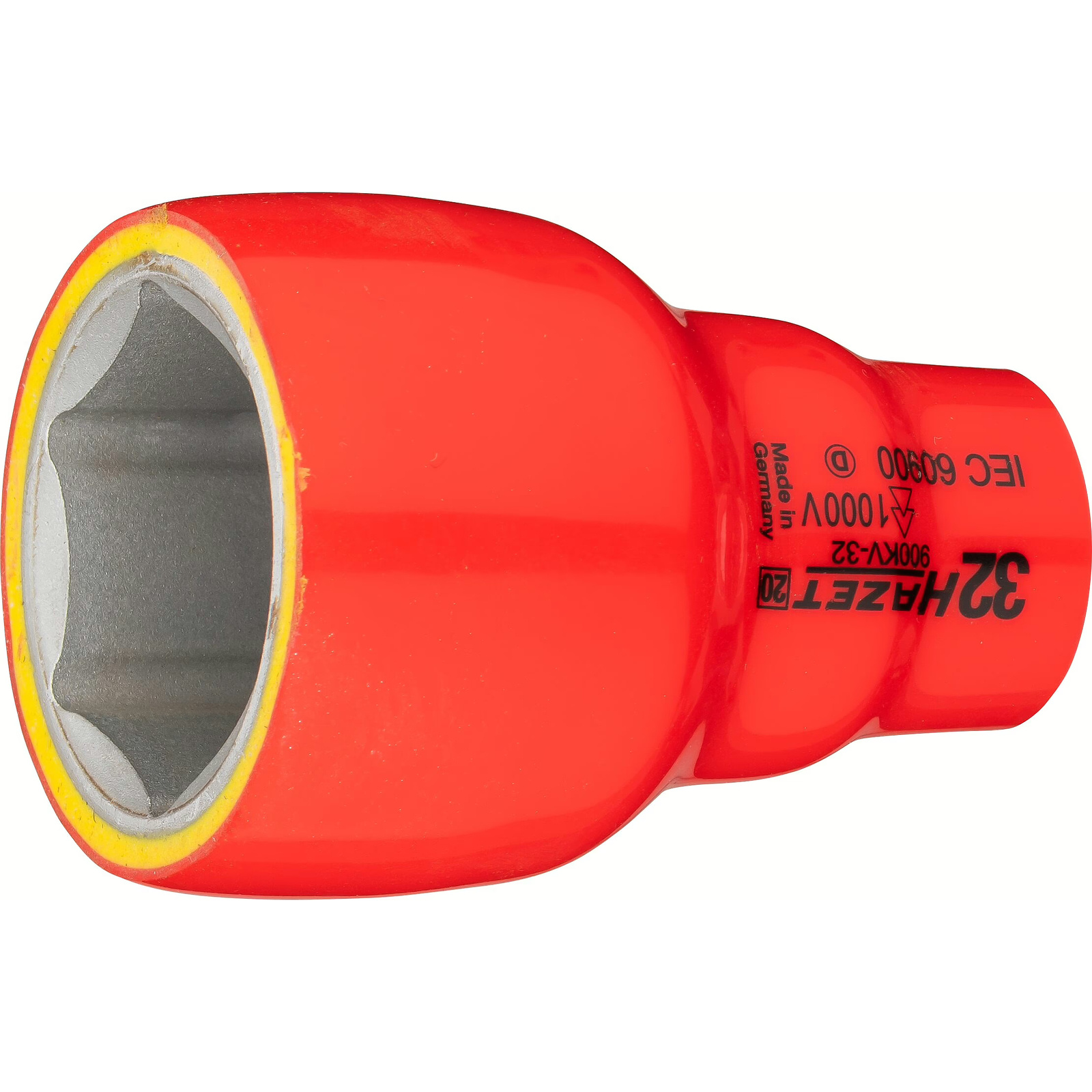 Douille avec isolation 32 mm carré creux 1/2 pouce profil traction HAZET - 900KV-32