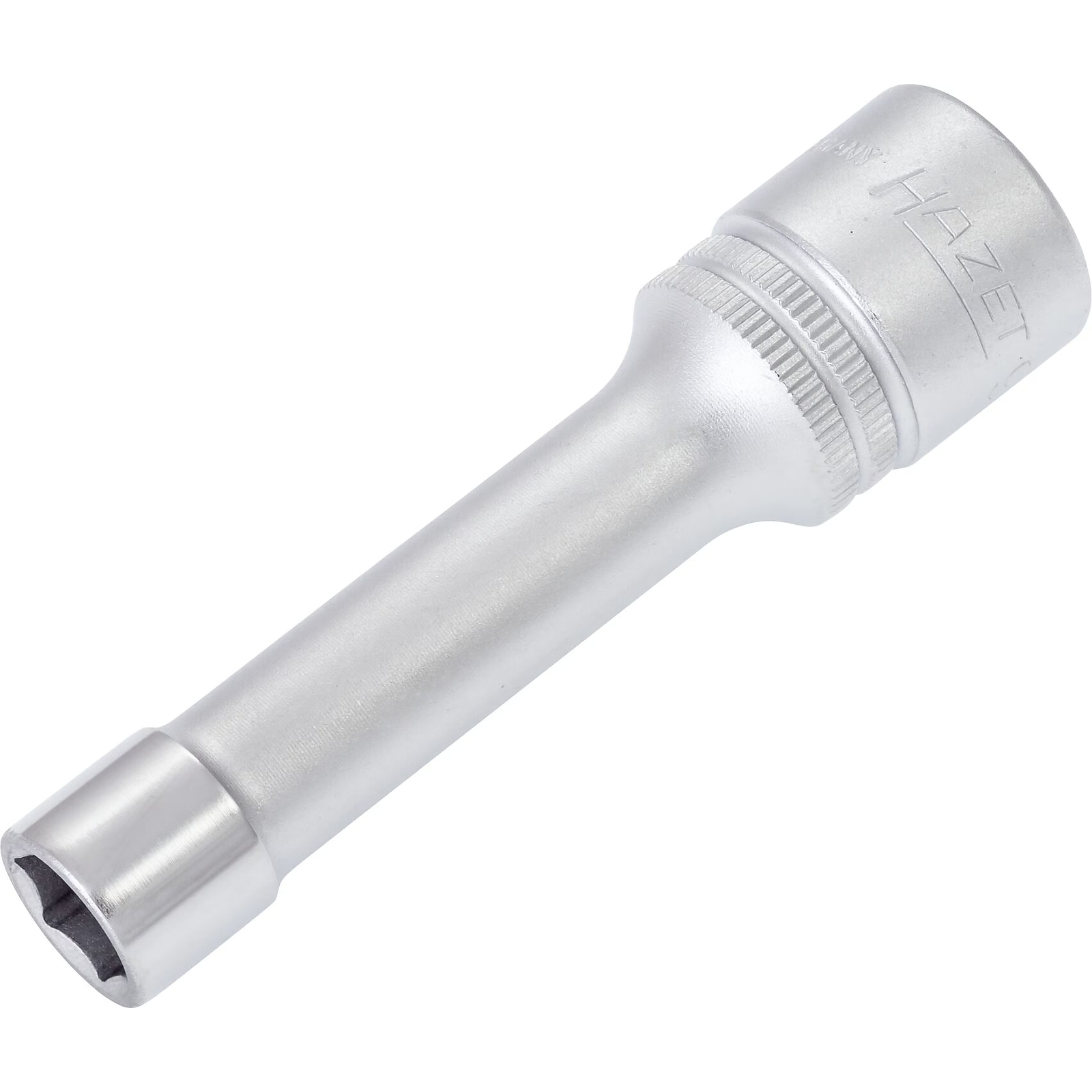 Douille 10 mm carré creux 1/2 pouce profil traction 6 pans avec moletage 85 mm HAZET - 900LG-10