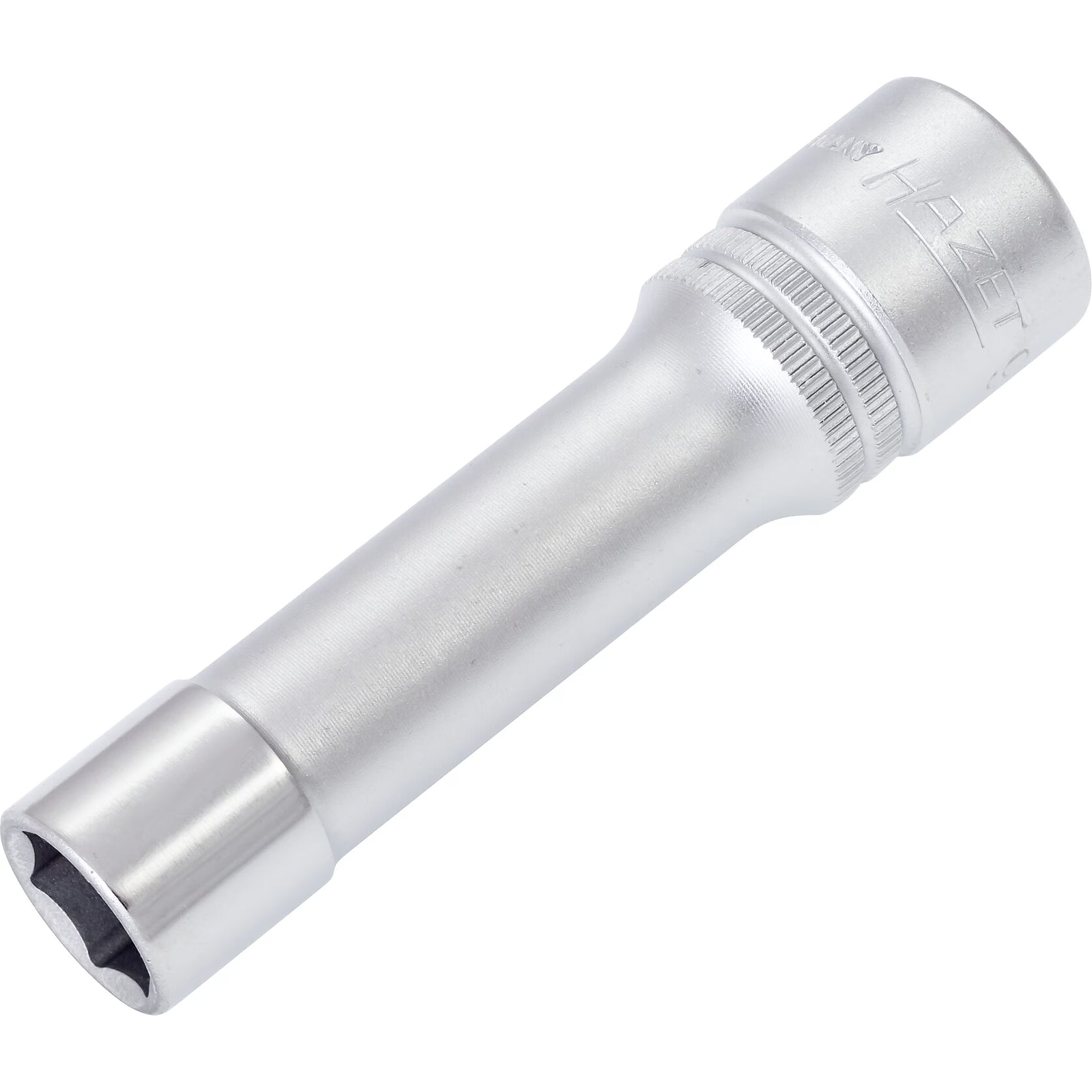 Douille carré creux 1/2 pouce 12 mm profil traction 6 pans avec moletage 85 mm HAZET - 900LG-12