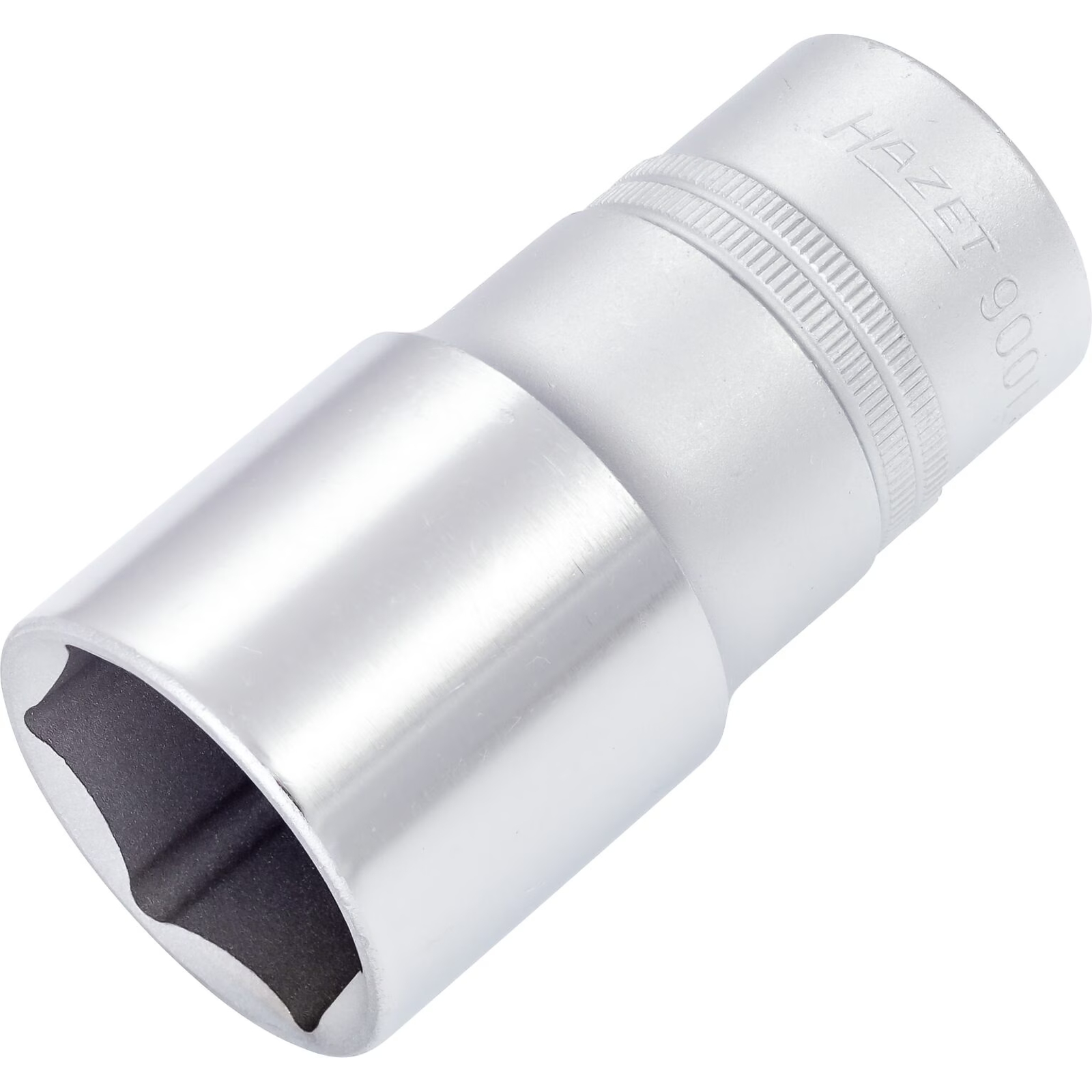 Douille carré creux 1/2 pouce profil traction extérieur 6 pans 32 mm avec moletage HAZET - 900LG-32