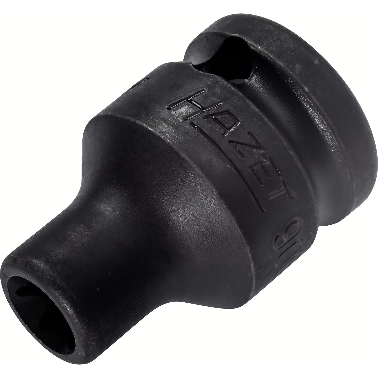 Douille à chocs carré creux 1/2 pouce 12,5 mm profil TORX extérieur taille E10 avec alésage sécurité HAZET - 900S-E10
