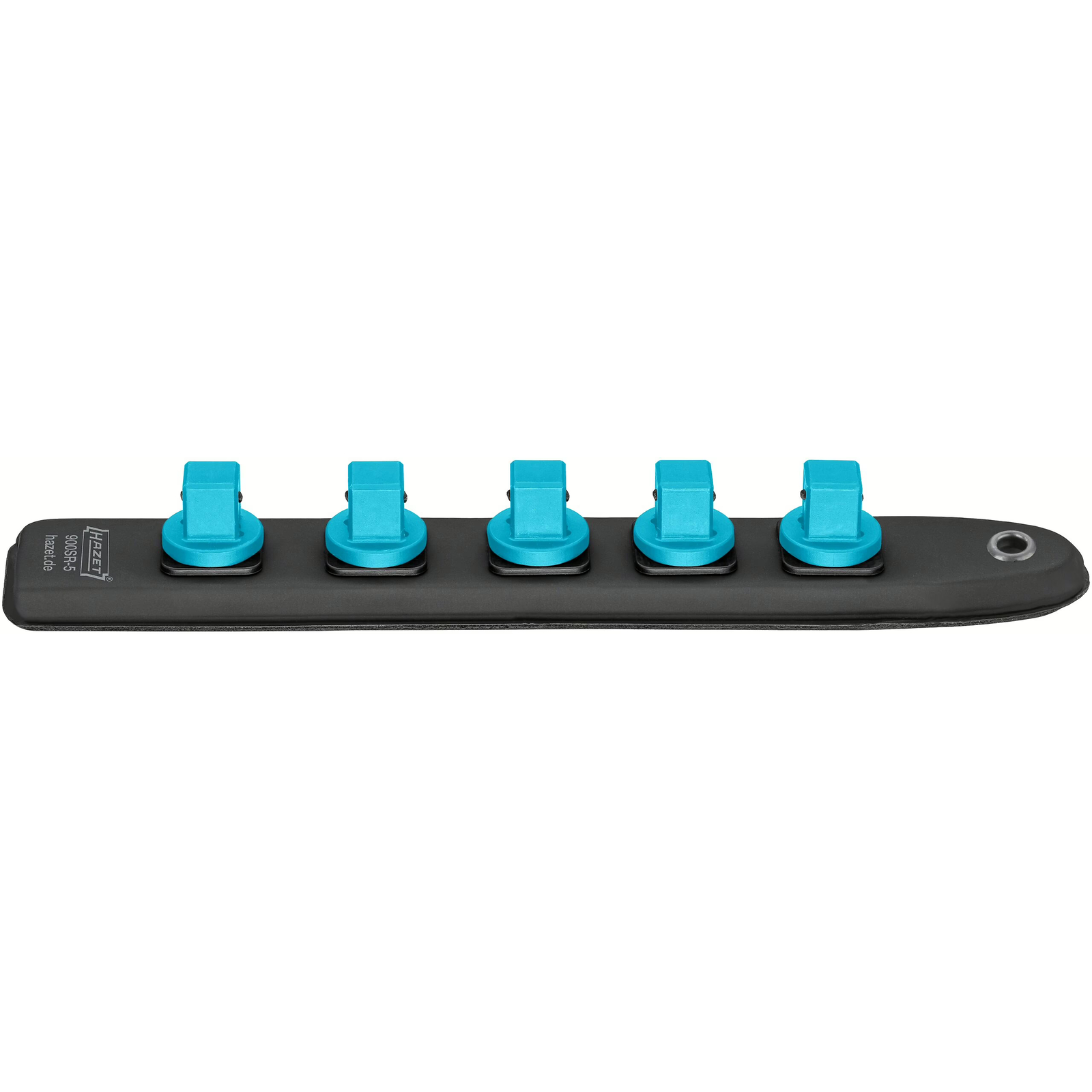 Barre enfichable flexible 5 emplacements carrés 1/2