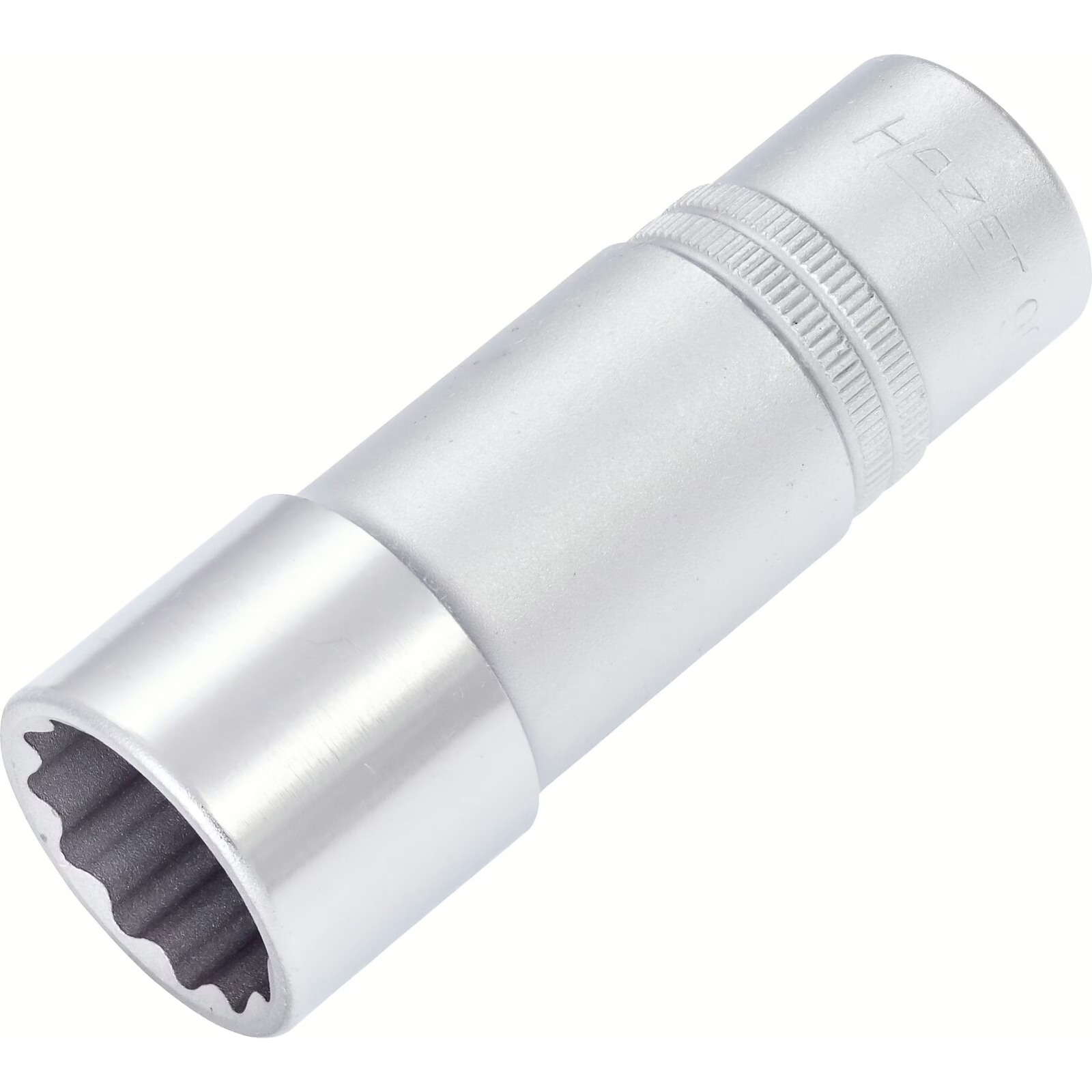 Douille 22 mm carré creux 1/2 pouce profil 12 pans moleté utilisation manuelle HAZET - 900TZ-22
