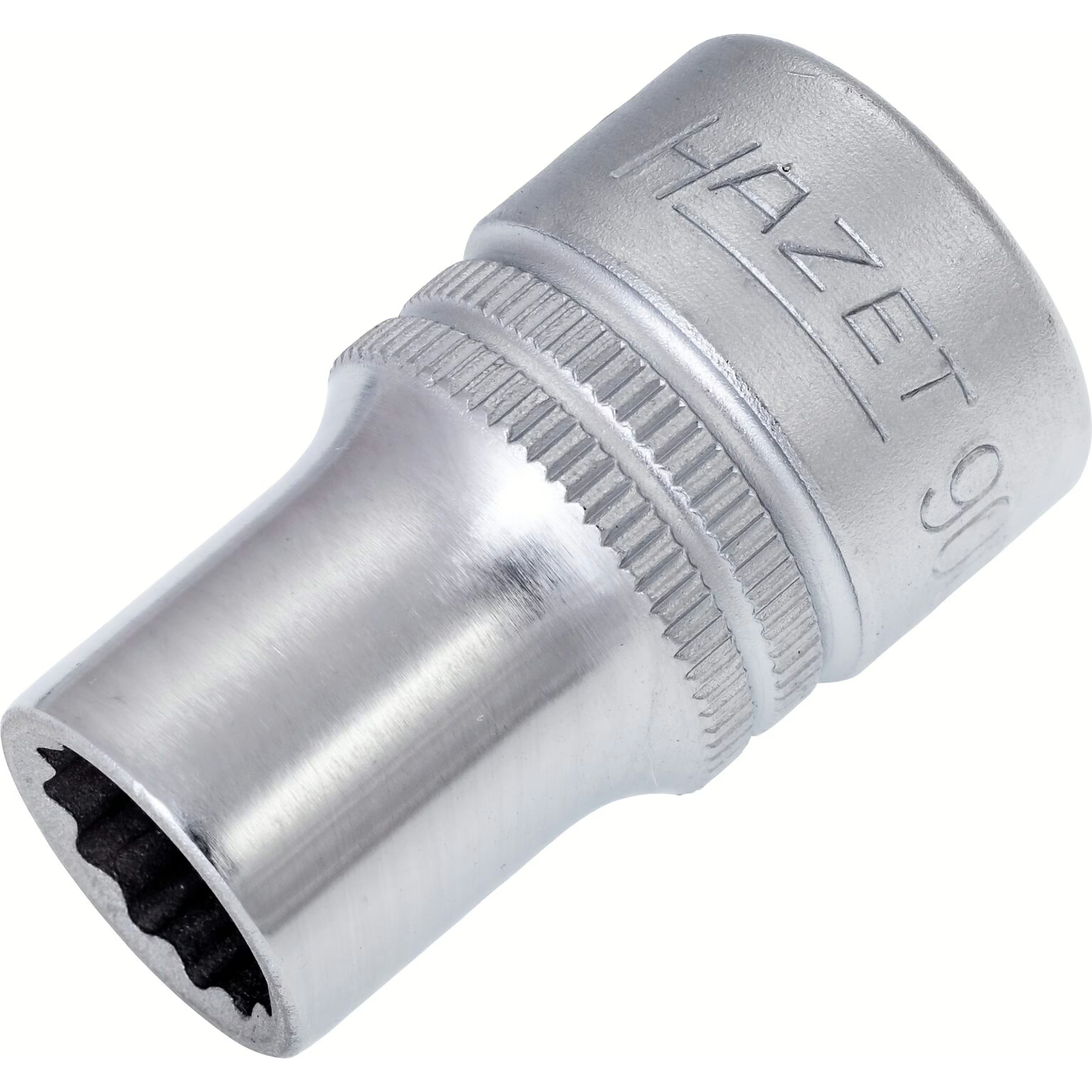 Douille carré creux 1/2 pouce 11 mm profil 12 pans moleté usage manuel HAZET - 900Z-11