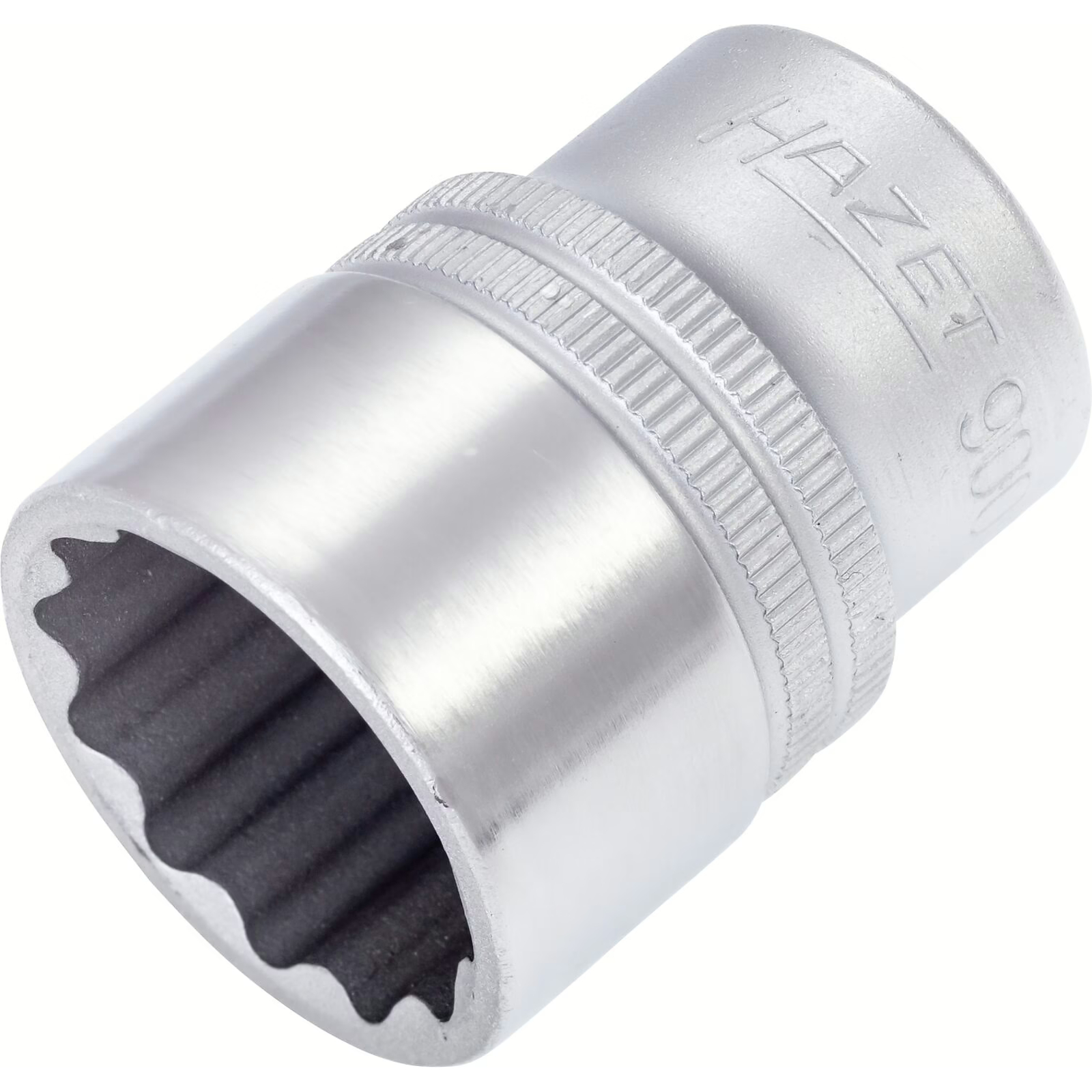 Douille 23 mm carré creux 1/2 pouce 12 pans moleté HAZET - 900Z-23