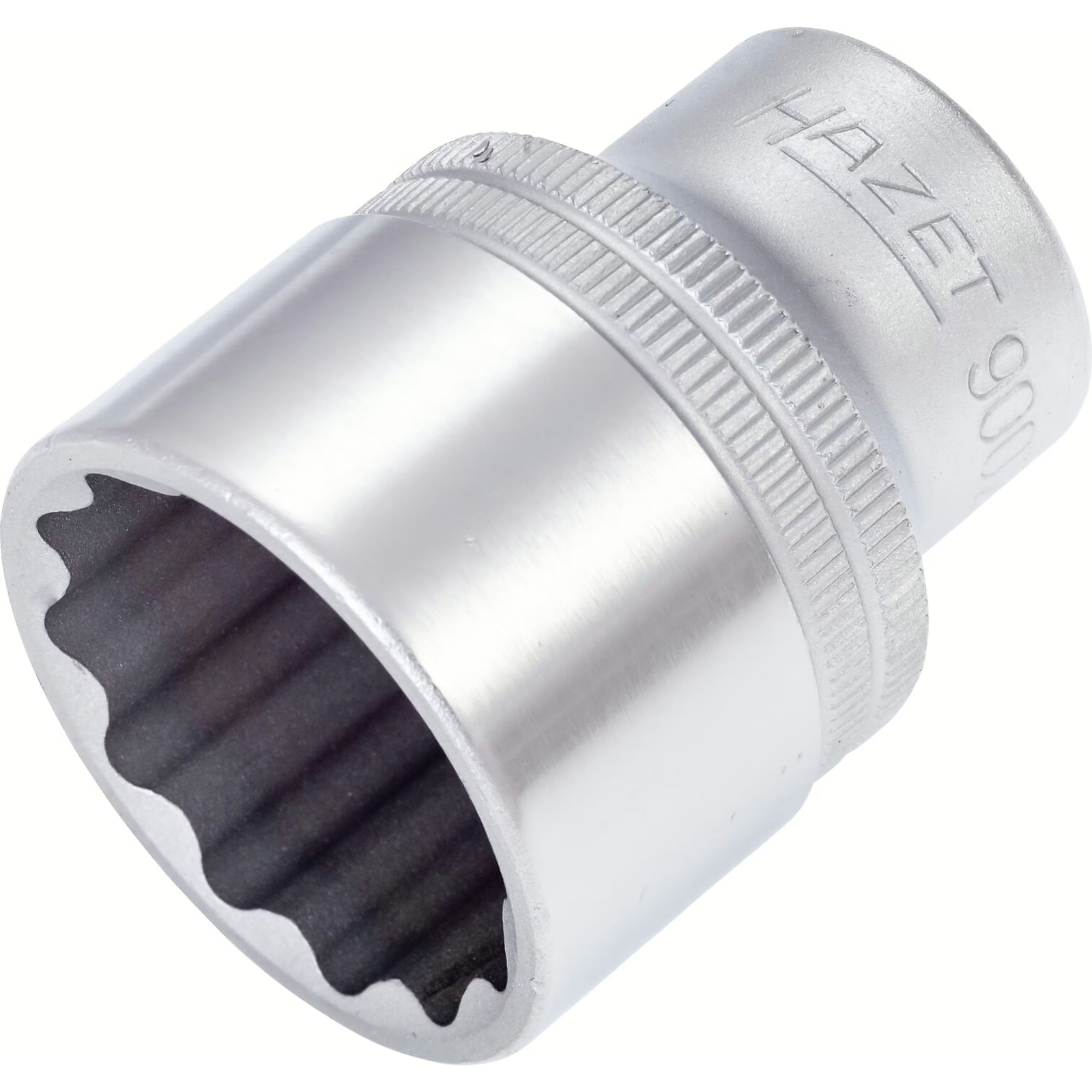 Douille 28 mm carré creux 1/2 pouce 12 pans avec moletage HAZET - 900Z-28