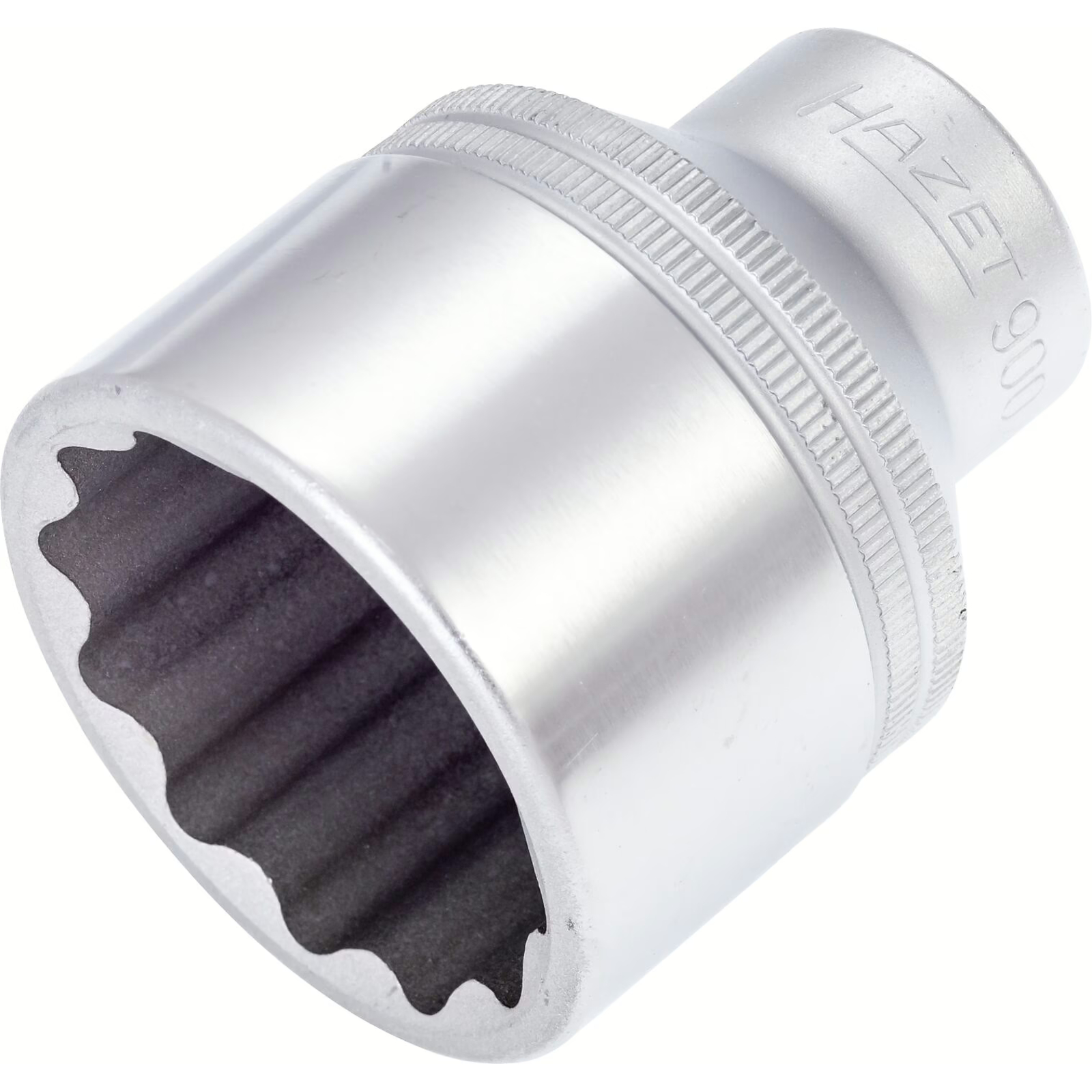 Douille 36 mm carré creux 1/2 pouce 12 pans avec moletage HAZET - 900Z-36