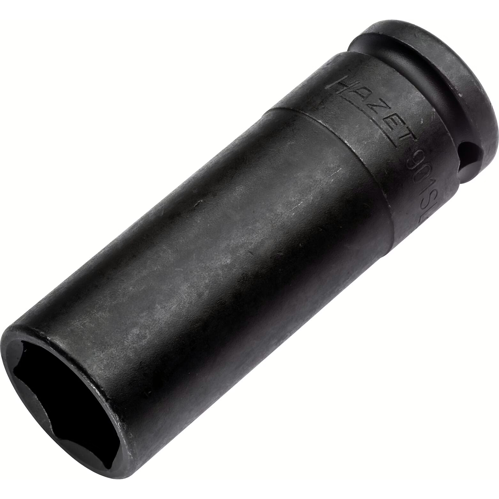 Douille à chocs longue 21 mm carré creux 1/2 pouce 6 pans extérieur HAZET - 901SLG-21