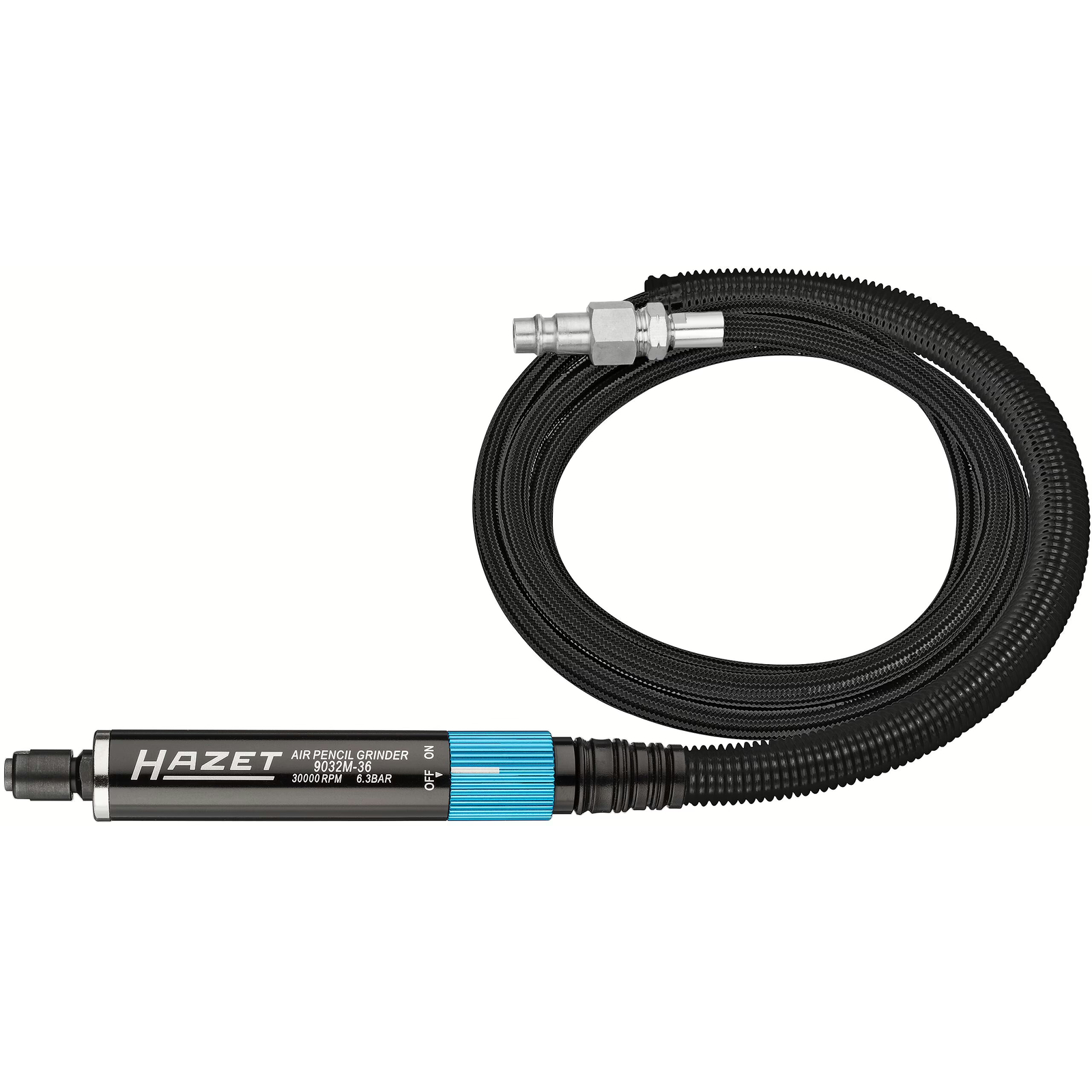 Mini-meuleuse 150 mm mandrin 6 mm avec adaptateur 3 mm HAZET - 9032M-36