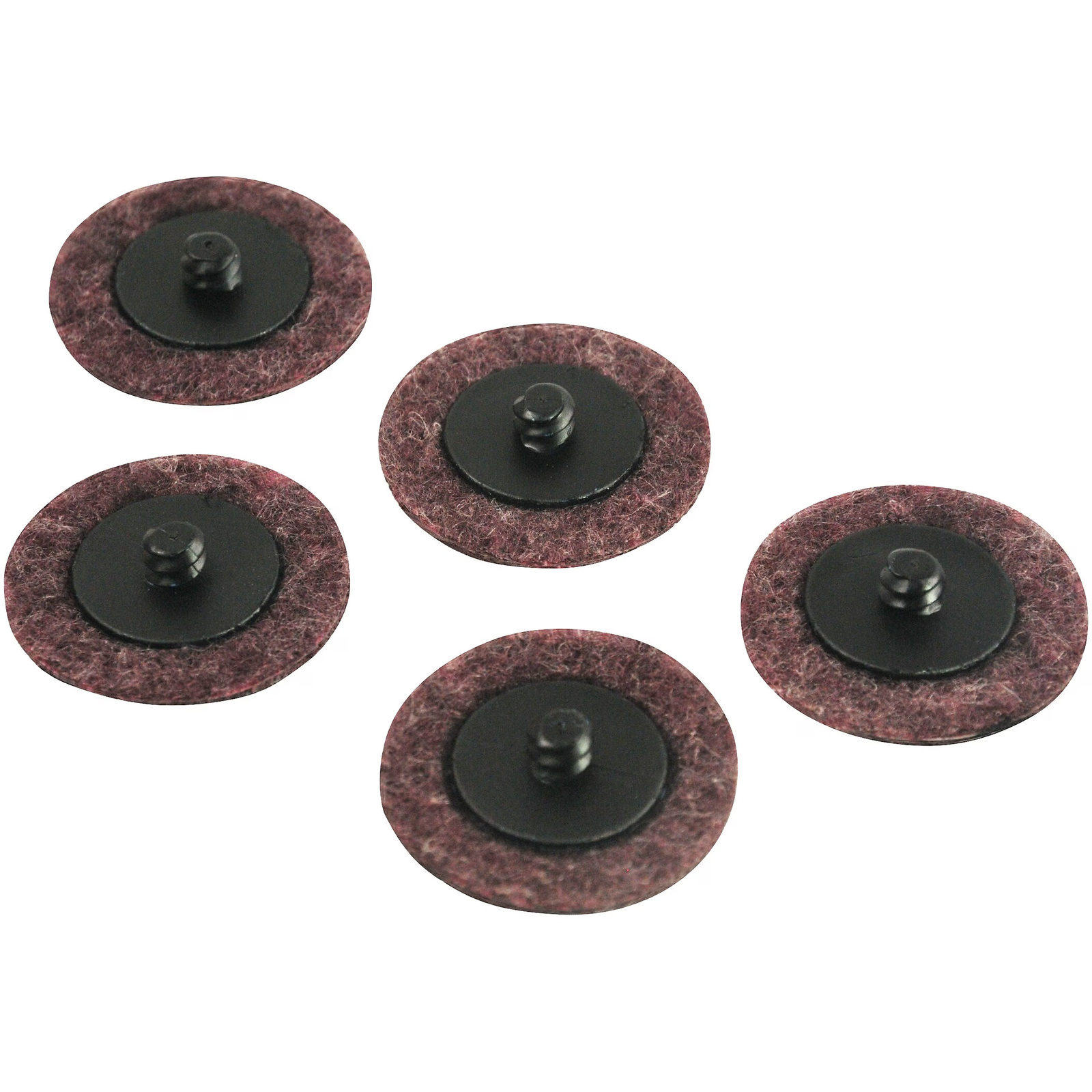 Papier abrasif rouge 50 mm grain 150 5 pièces avec adaptateur Roloc HAZET - 9033-11-0150/5