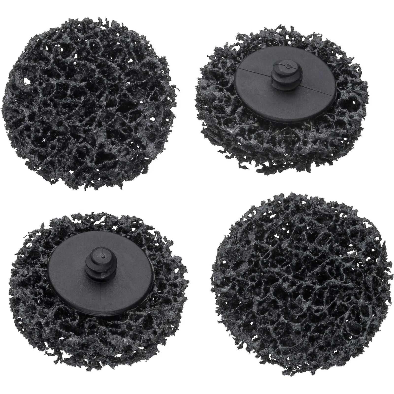 Jeu de disques abrasifs souples 4 pièces Ø50,8 mm système Roloc HAZET - 9033-11-030/4