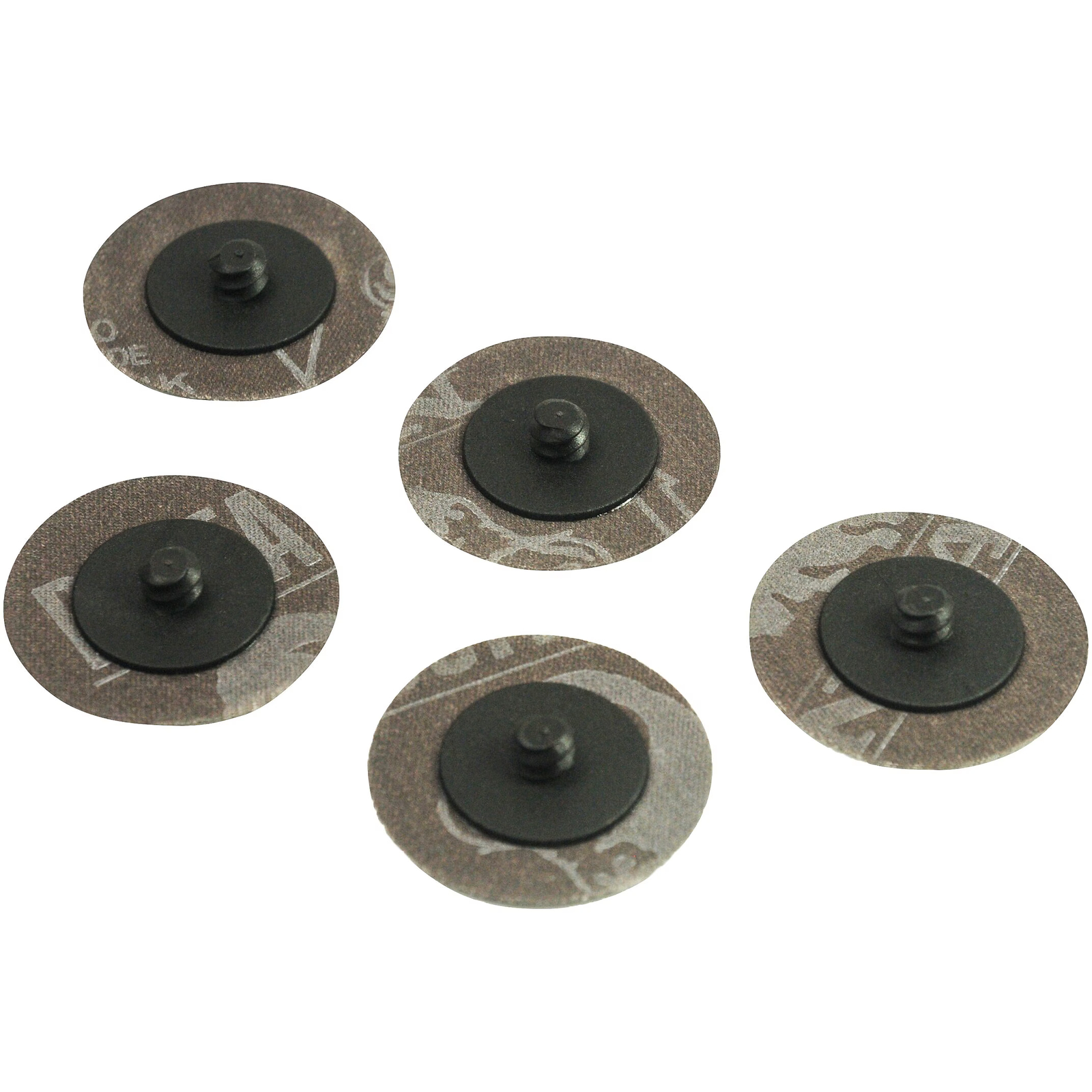 Feuilles abrasives 50 mm grain 60 avec adaptateur Roloc 5 pièces HAZET - 9033-11-S060
