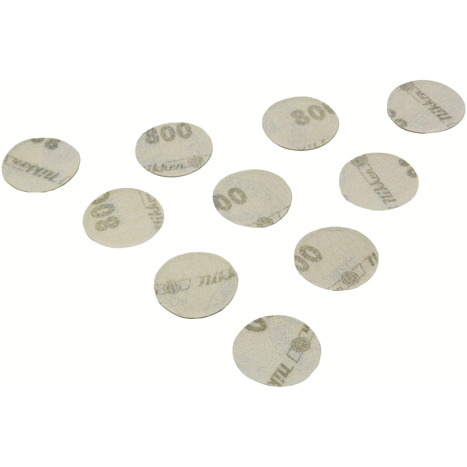 Feuilles abrasives 10 pcs grain 800 Ø 50 mm HAZET - 9033-5-08/10