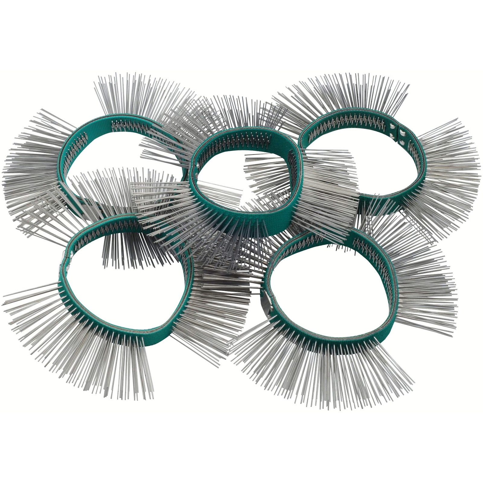 Bande de brossage 11 mm fine à crins droits 5 pièces avec adaptateur nécessaire HAZET - 9033-6-05/5