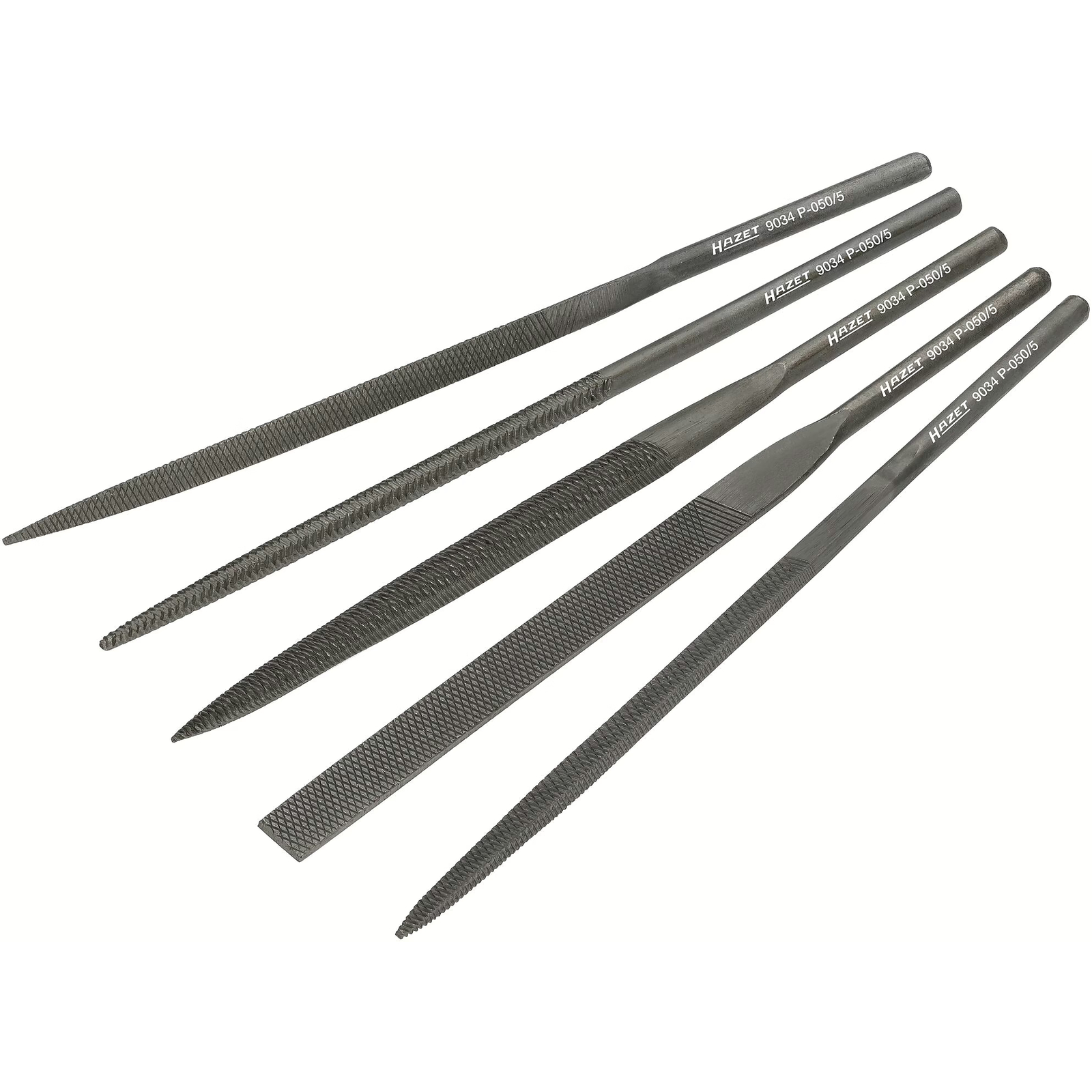 Jeu de limes 5 pièces 135 mm pour scie sabre 9034P-2 HAZET - 9034P-050/5