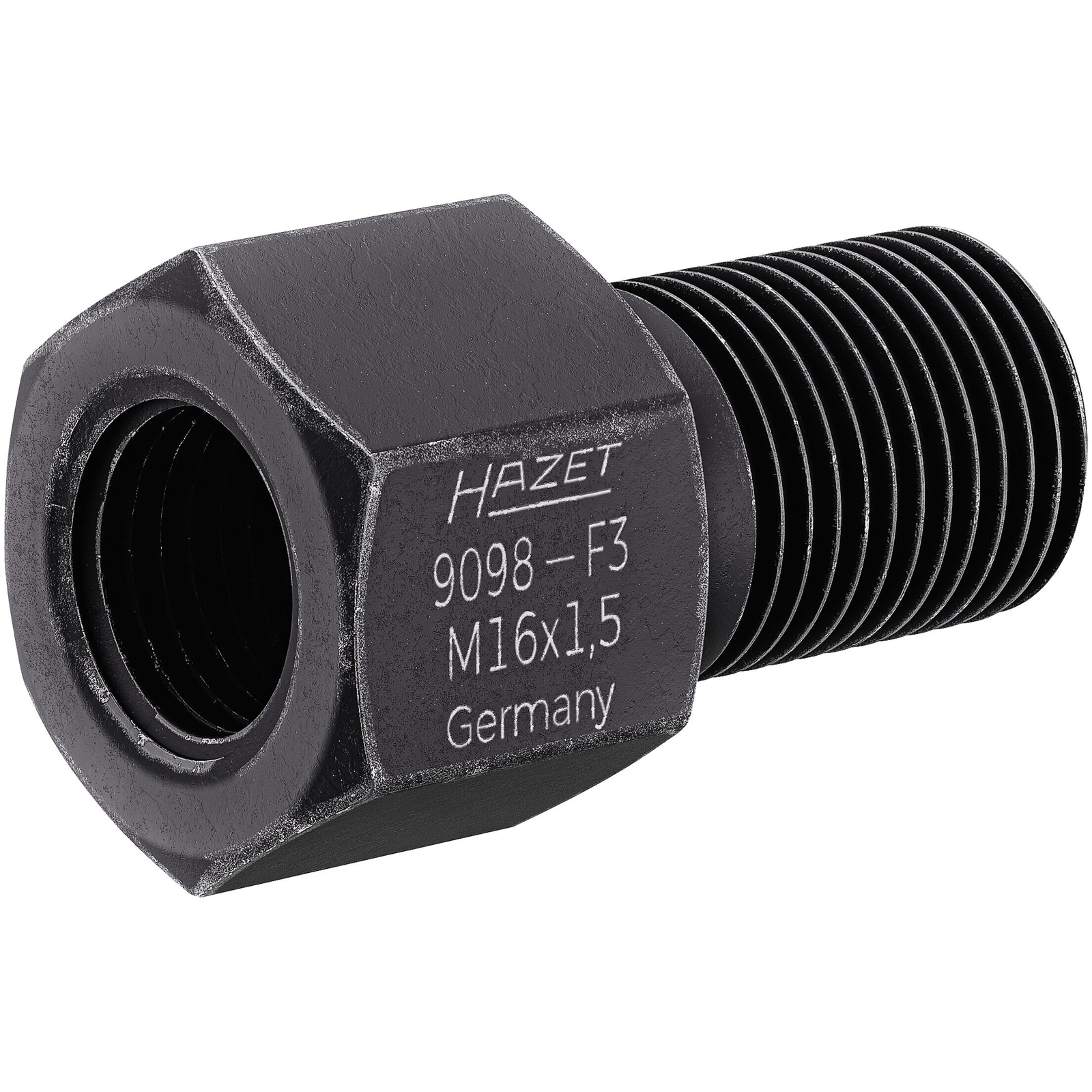 Pièce intercalaire injecteur filetage M14 x 1,5 / M16 x 1,5 42 mm HAZET - 9098-F3
