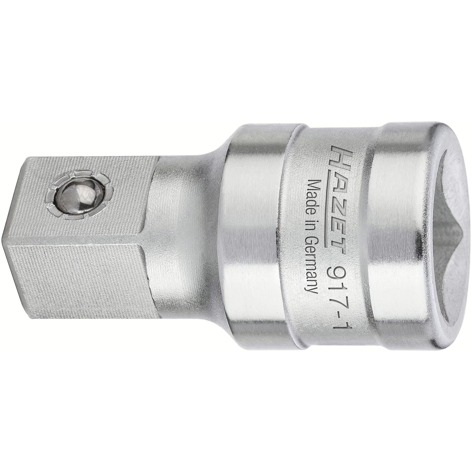 Rallonge 45 mm carré creux 1/2 pouce carré massif 1/2 pouce avec bille de retenue HAZET - 917-1