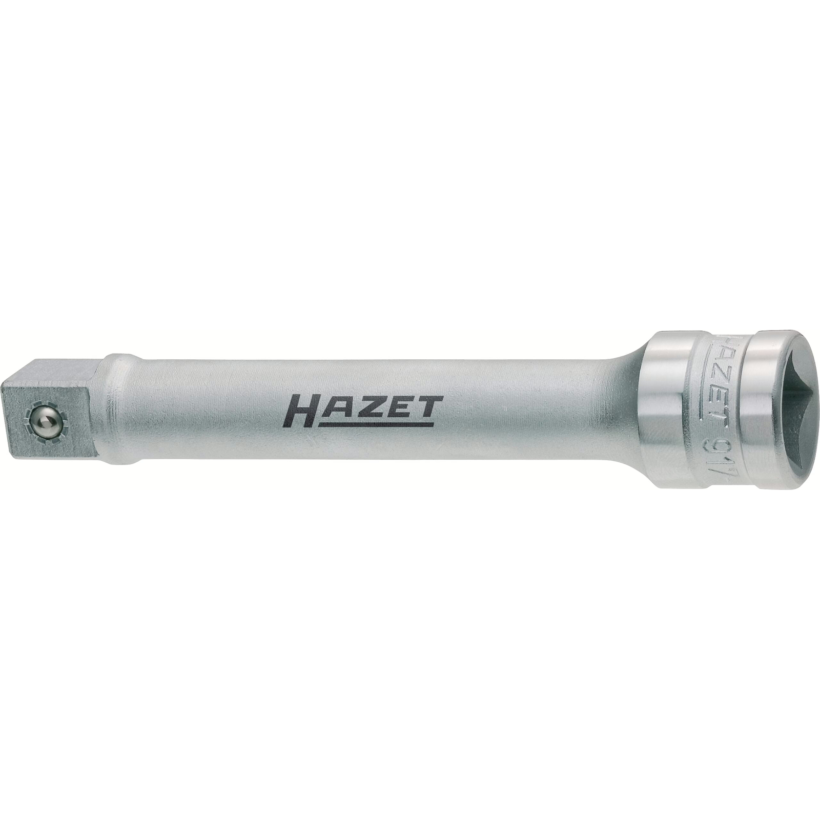 Rallonge 123 mm carré creux 1/2 pouce carré massif 1/2 pouce bille de retenue HAZET - 917-5