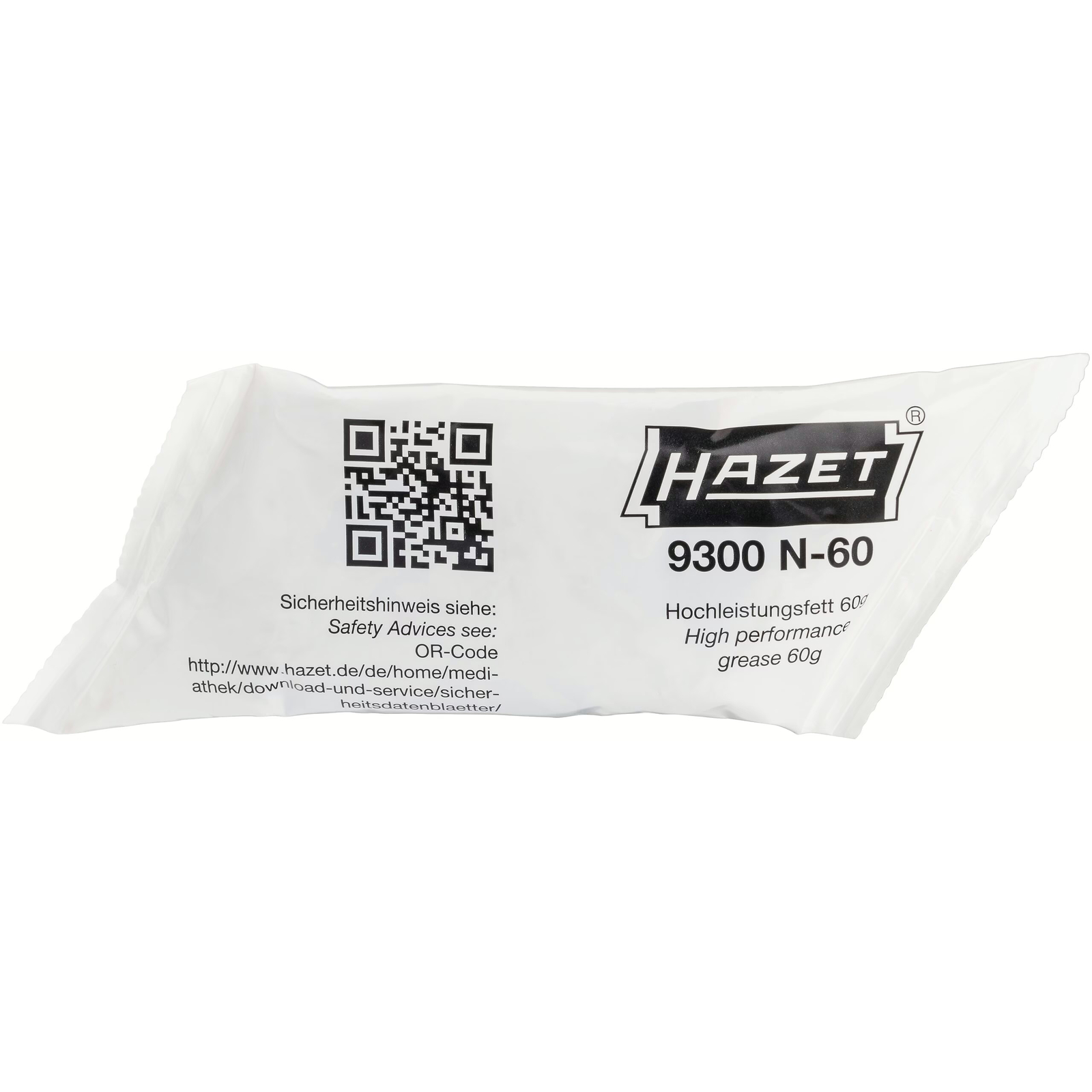 Graisse haute performance 60 ml pour clés à chocs mécanisme marteaux jumelés HAZET - 9300N-60