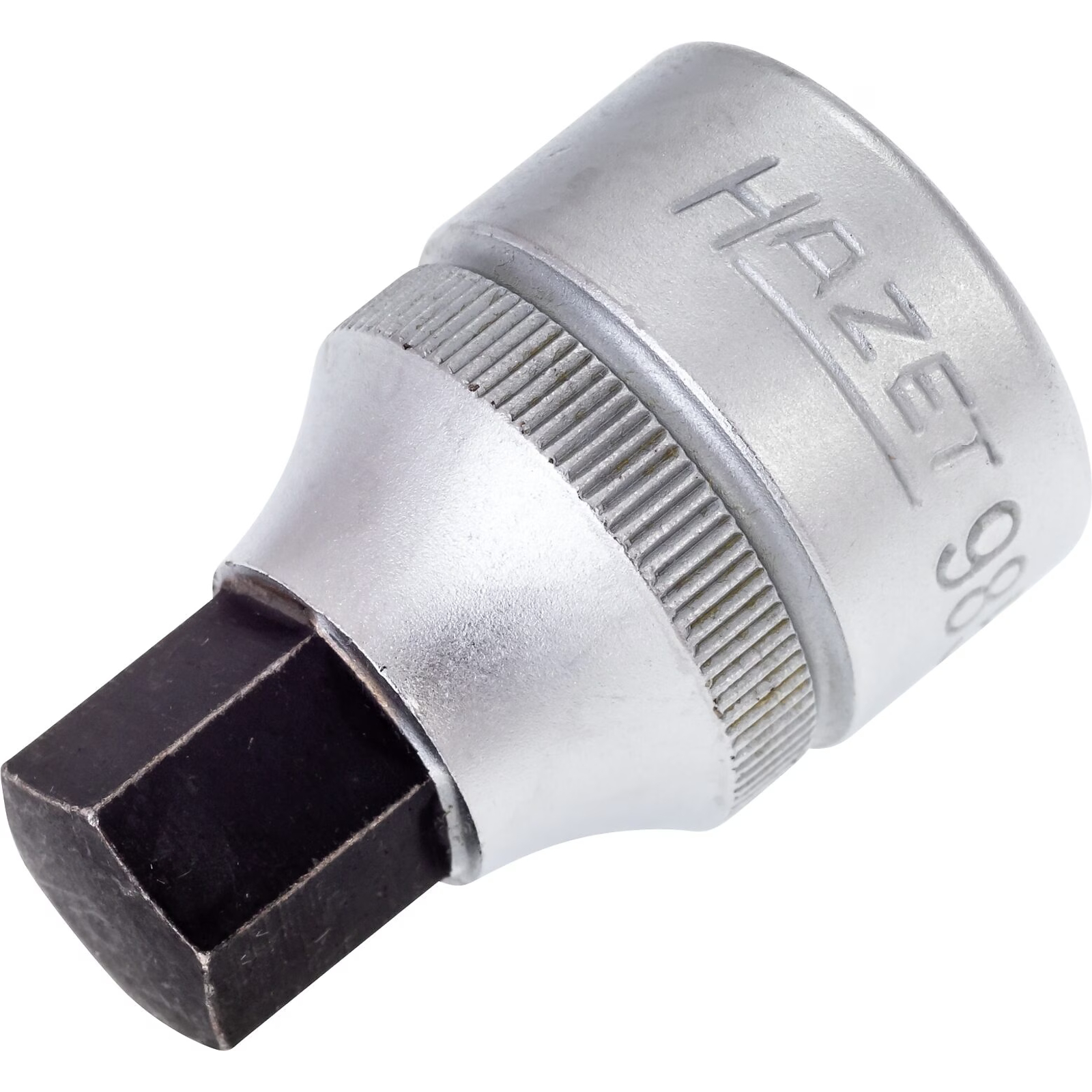 Douille mâle carré creux 1/2 pouce 12 mm avec moletage utilisation manuelle HAZET - 985-12