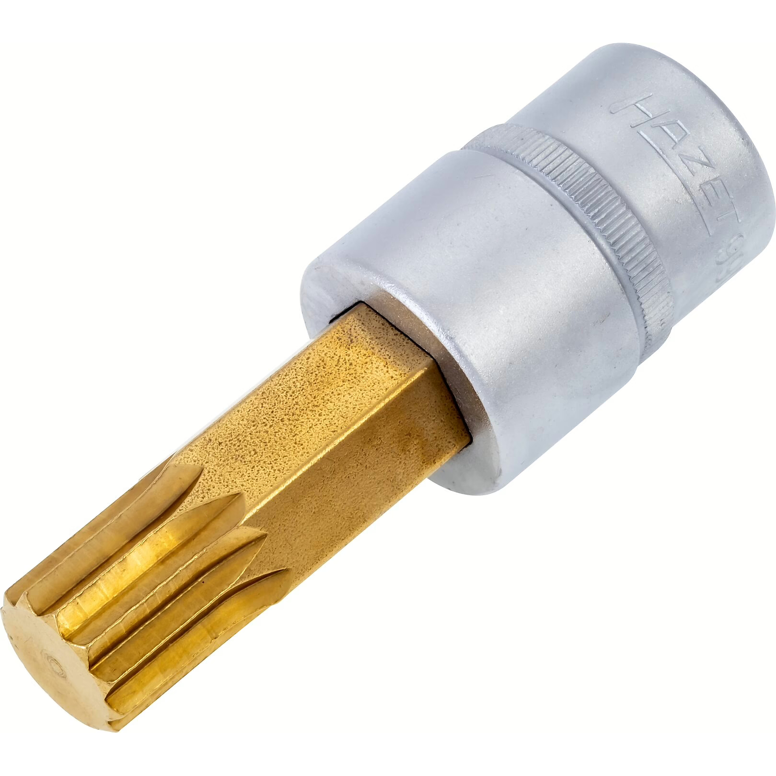 Douille mâle moletée M18 denture multiple intérieur XZN 1/2 pouce 12,5 mm usage roue arrière HAZET - 990-18