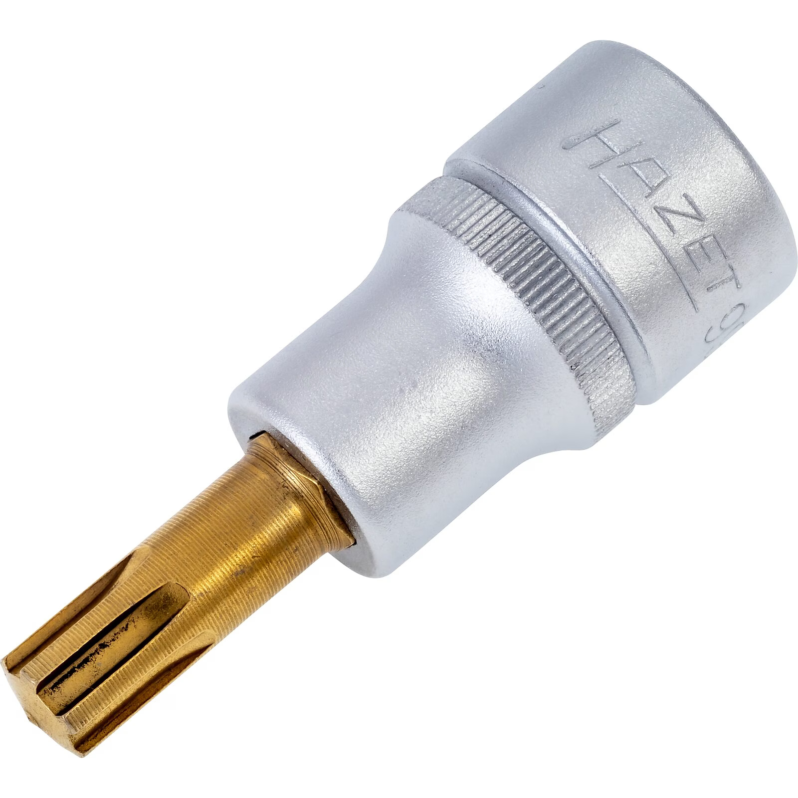 Douille mâle taille M9 1/2 pouce carré creux 12,5 mm empreinte Ribe CV avec moletage HAZET - 991-9