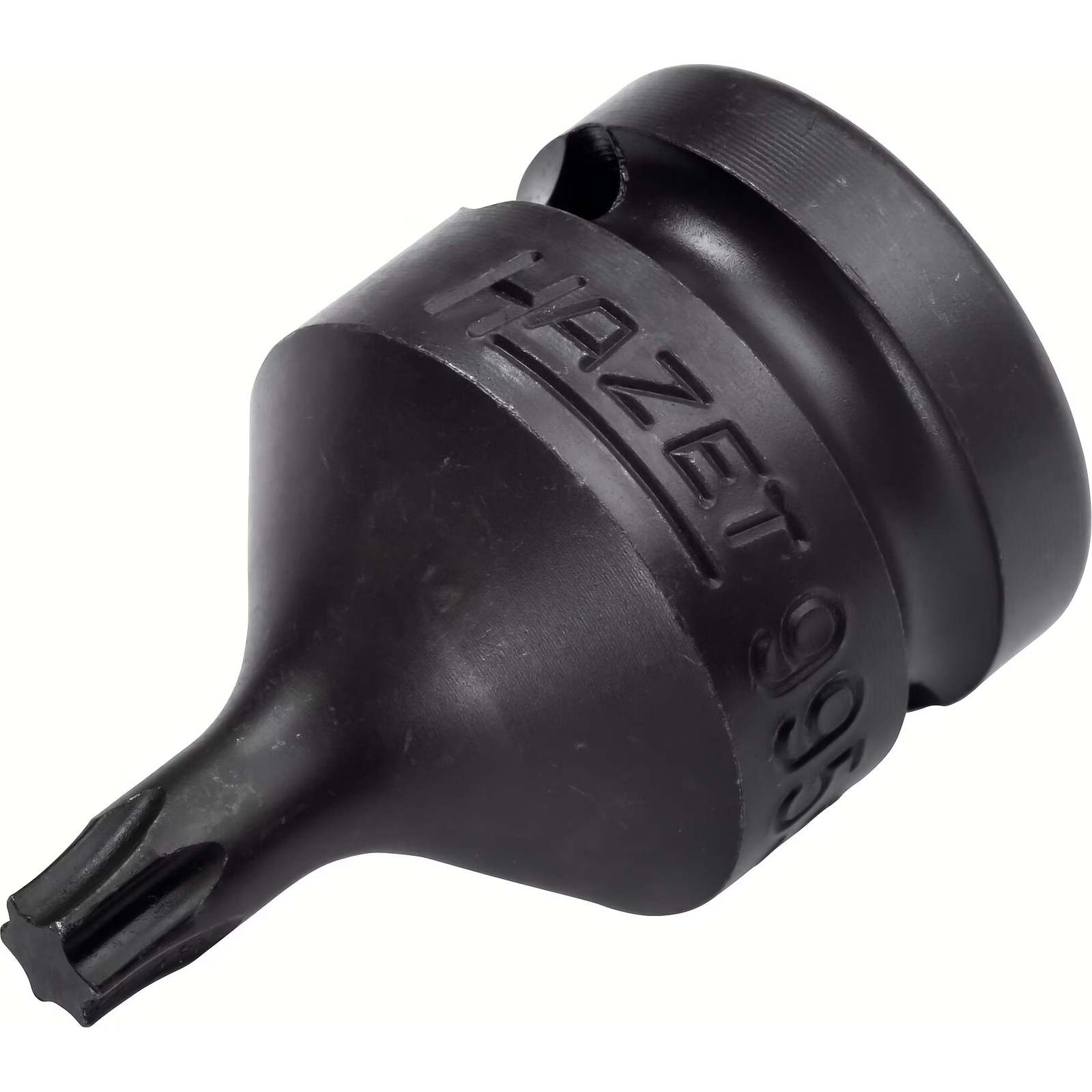 Douille mâle à chocs 1/2 pouce 12,5 mm profil TORX intérieur T30 courte avec alésage sécurité HAZET - 995S-T30