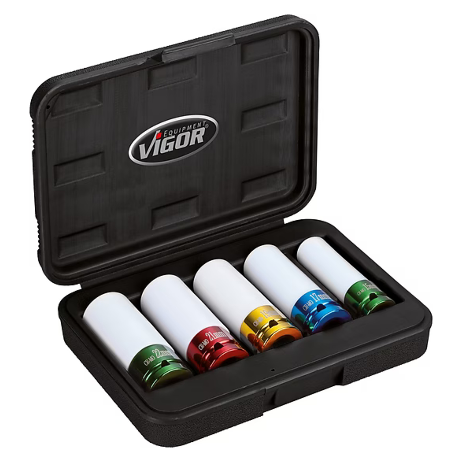 Jeu de douilles à chocs 6 pans extérieurs 1⁄2″ VIGOR - V2257
